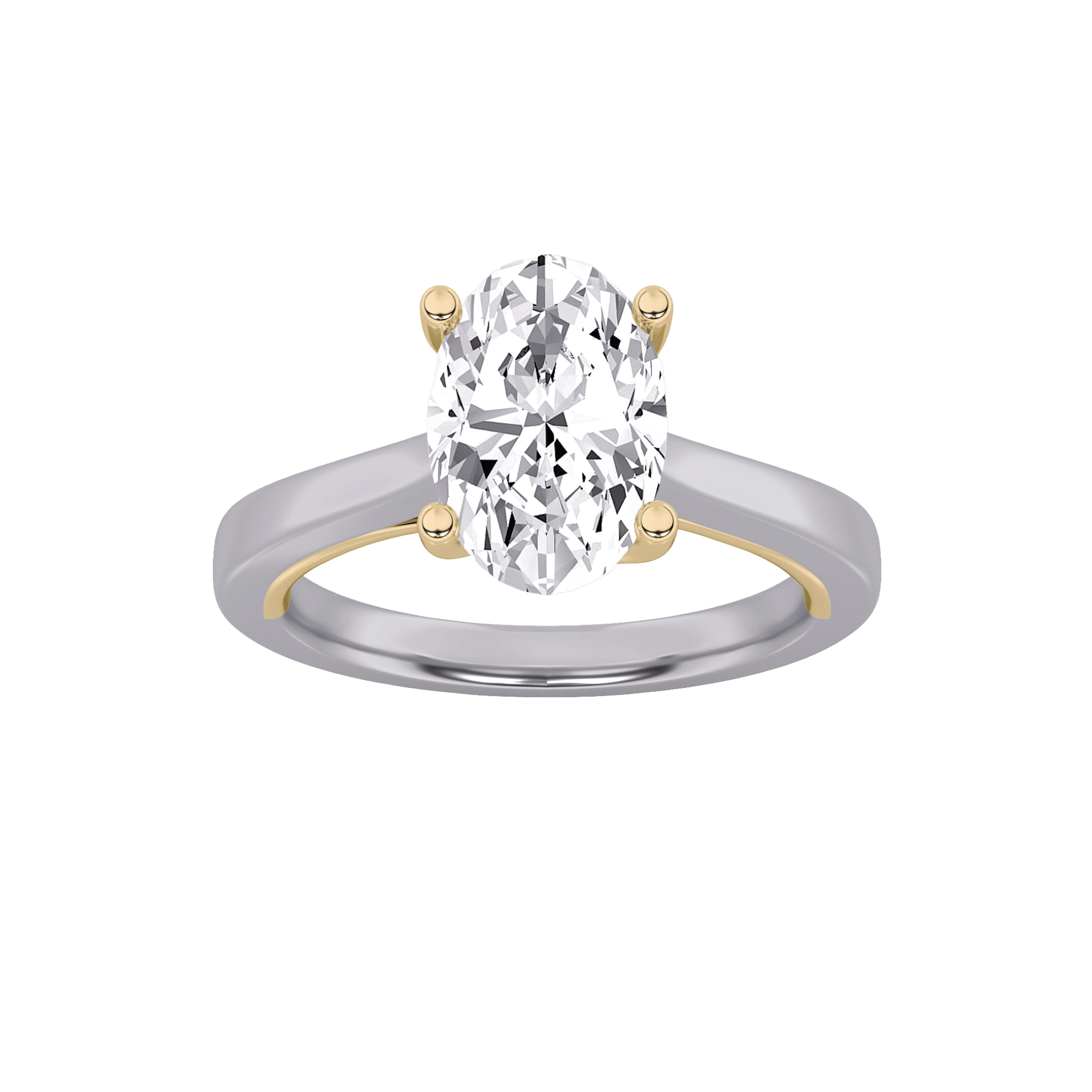 Celestial Arch Solitaire Ring 0
