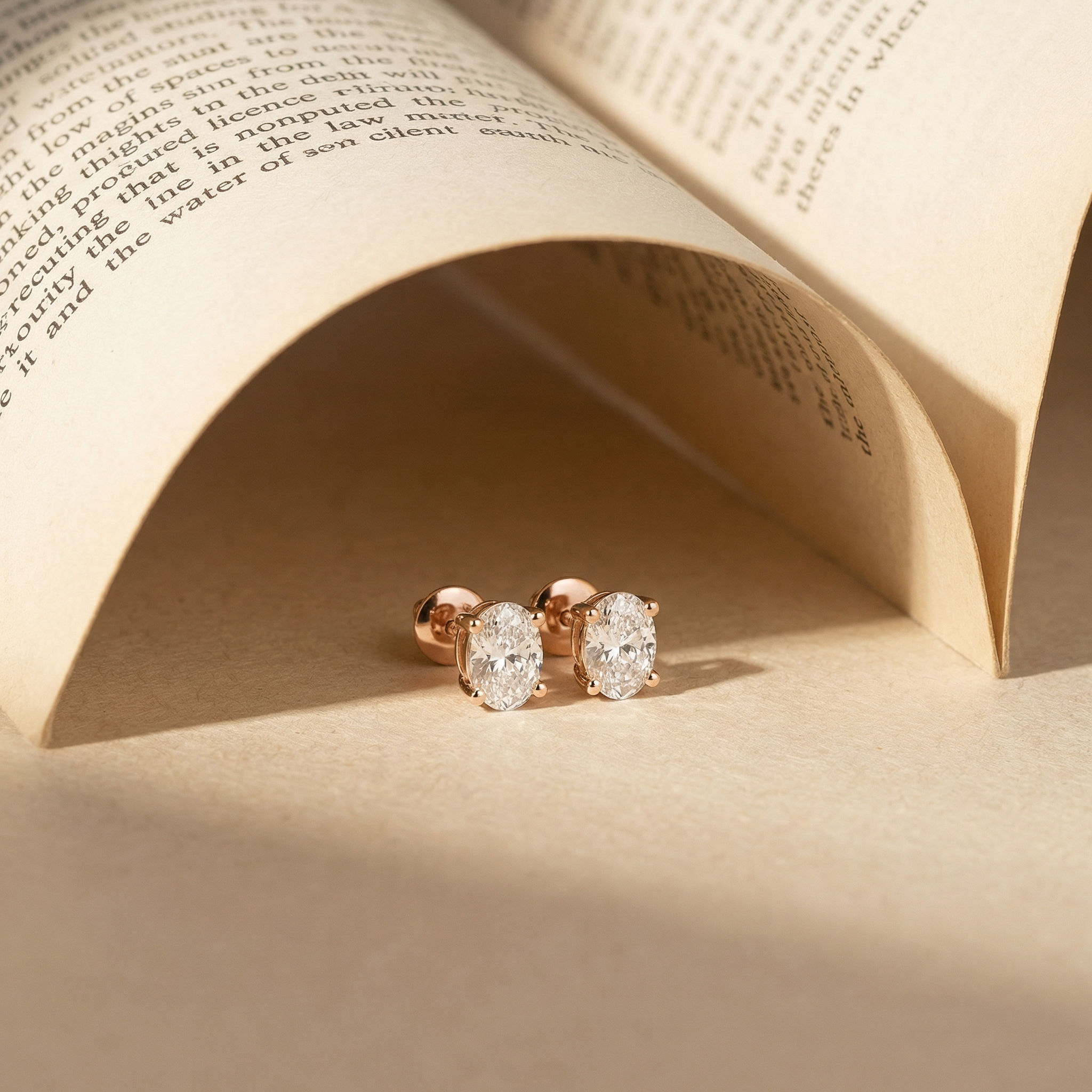 Oval Essence Studs 2
