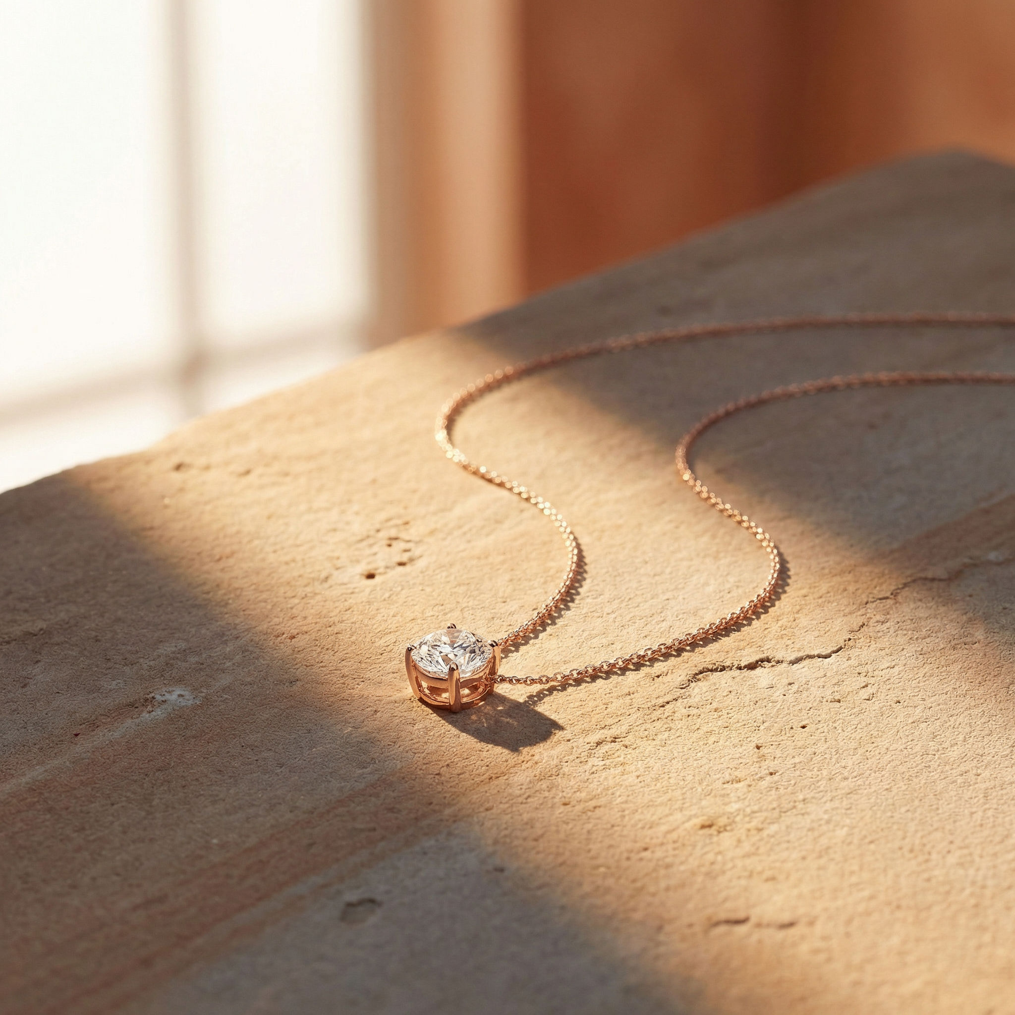 Eterna Solitaire Necklace 2