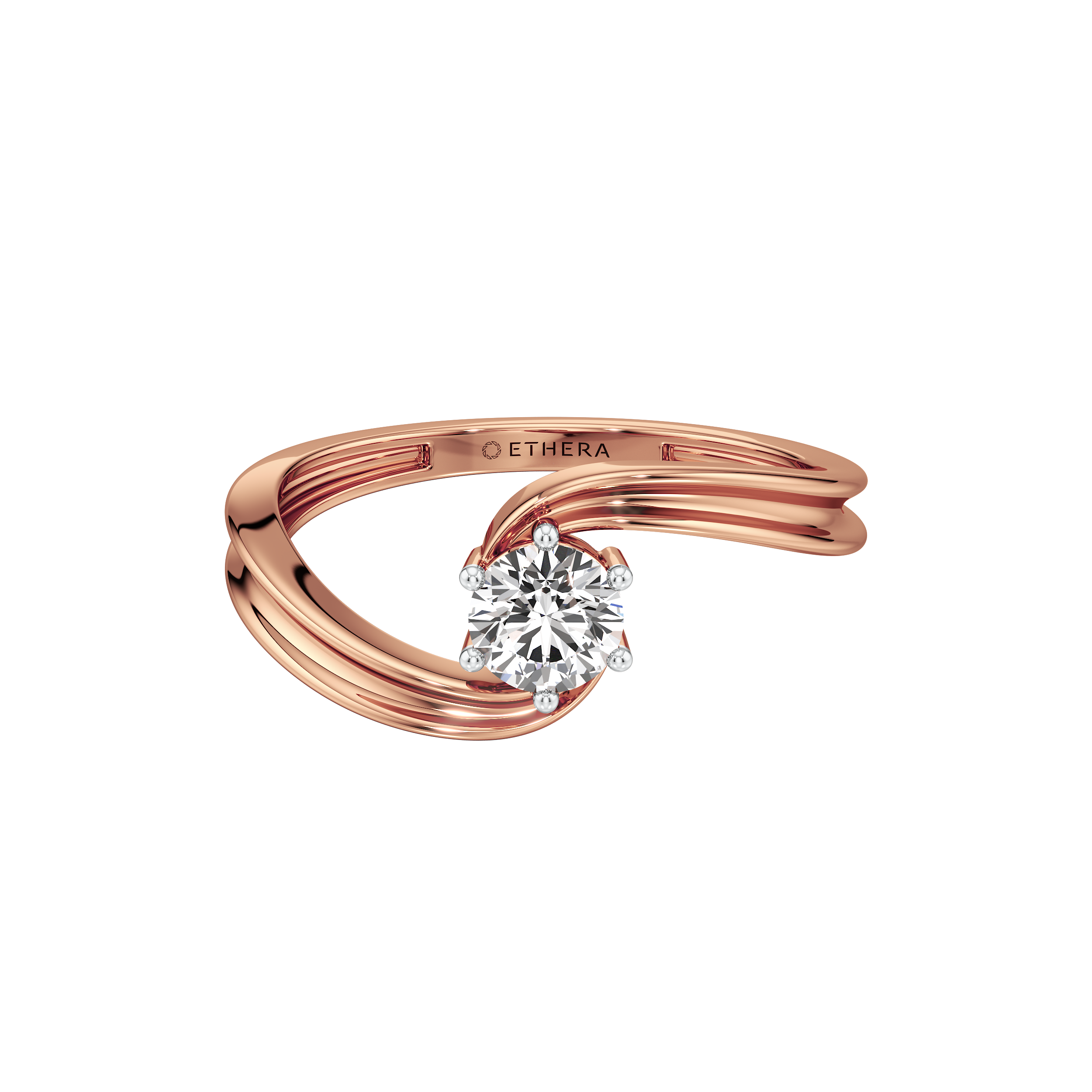 Glide Solitaire Ring 13