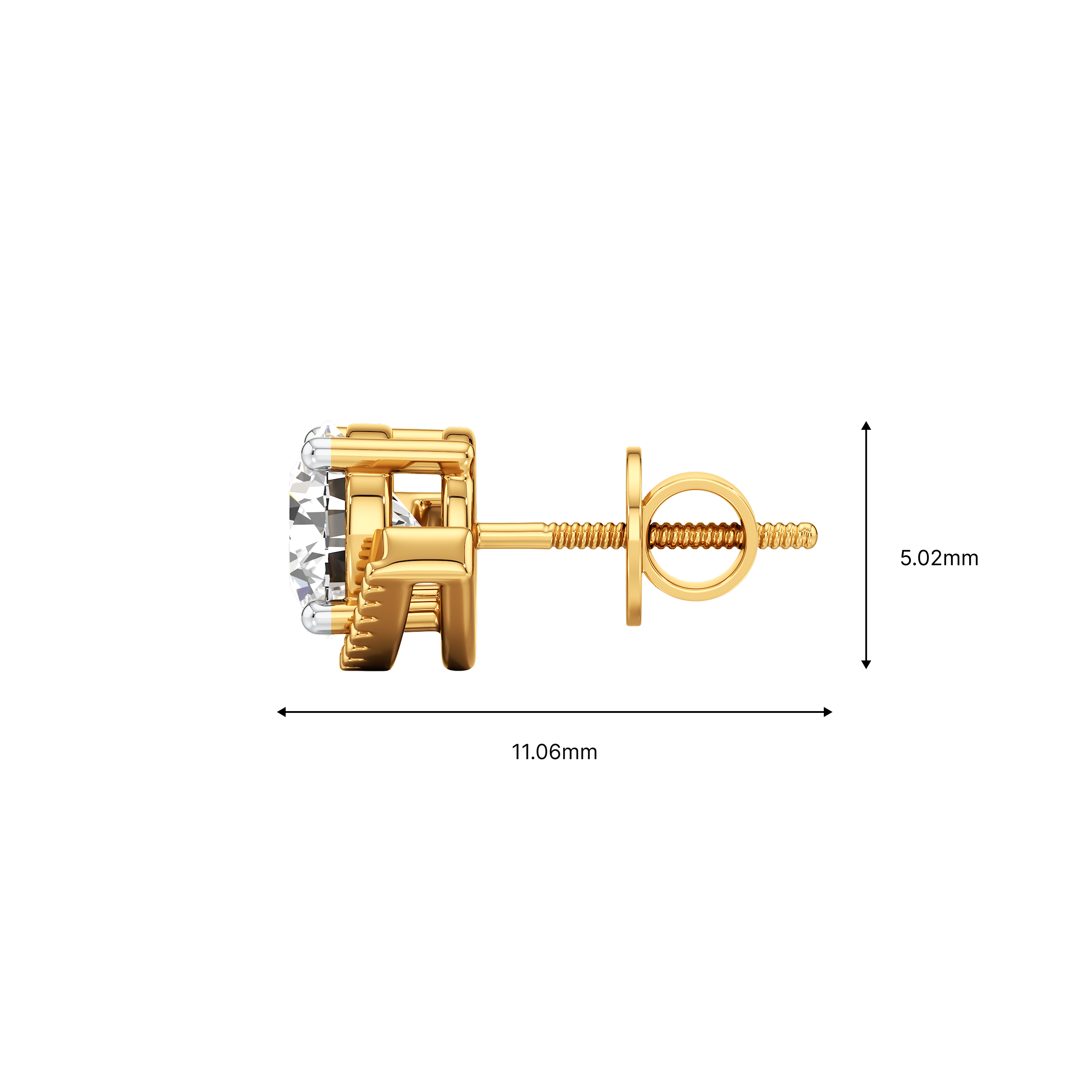 V-Spark Stud Earrings 5
