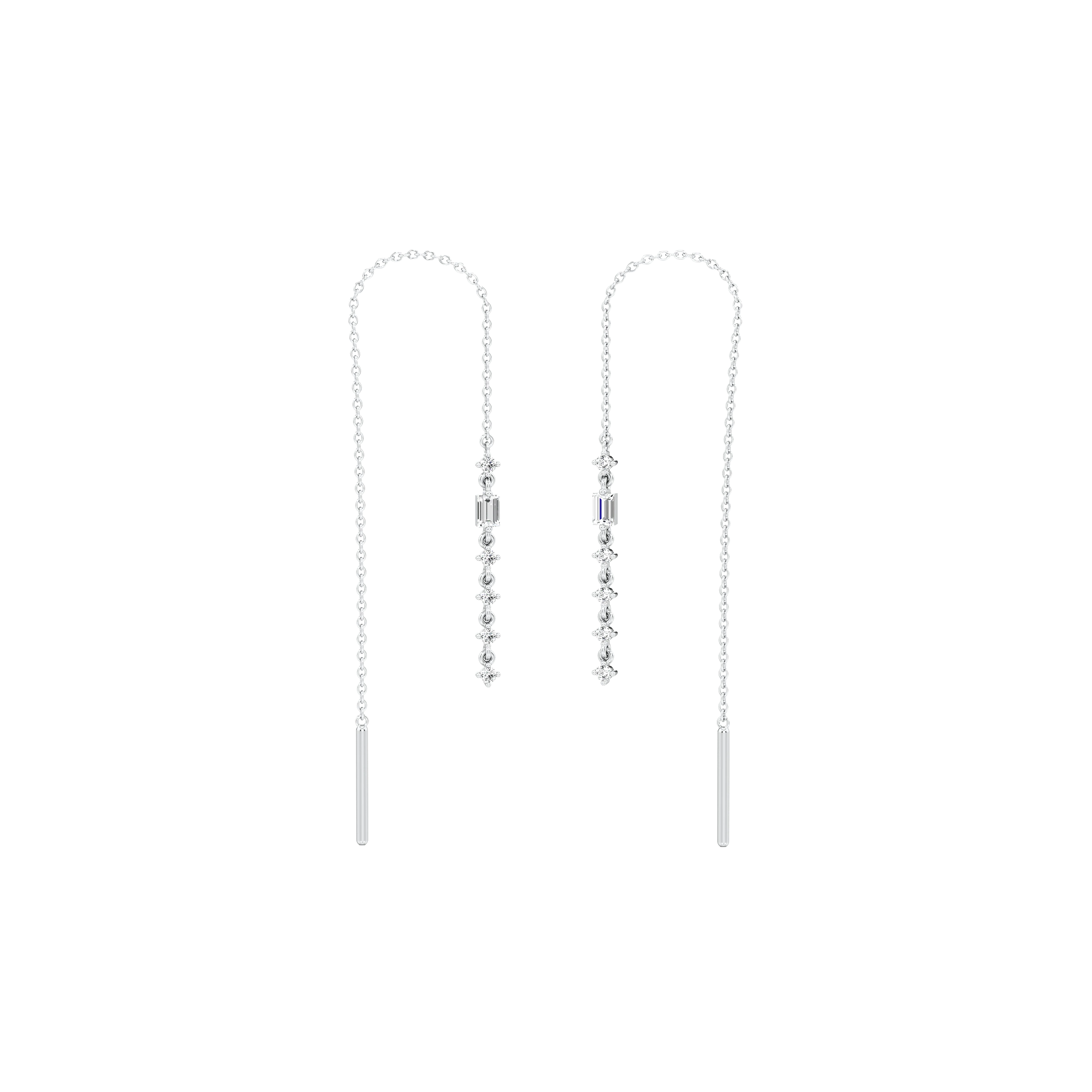 Starlit Threader Drop Earrings 3