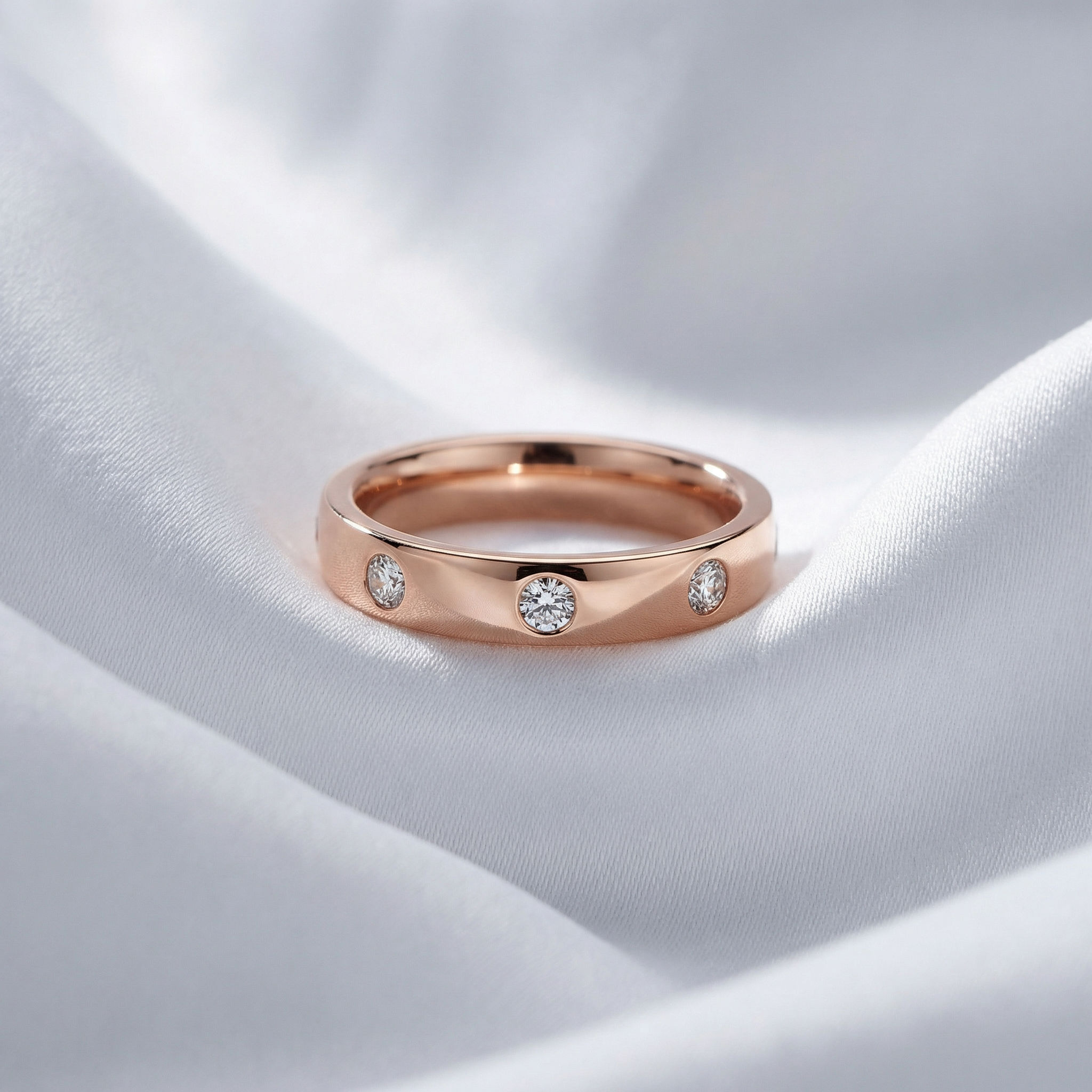 Exquisite Flush Eternity Band 2