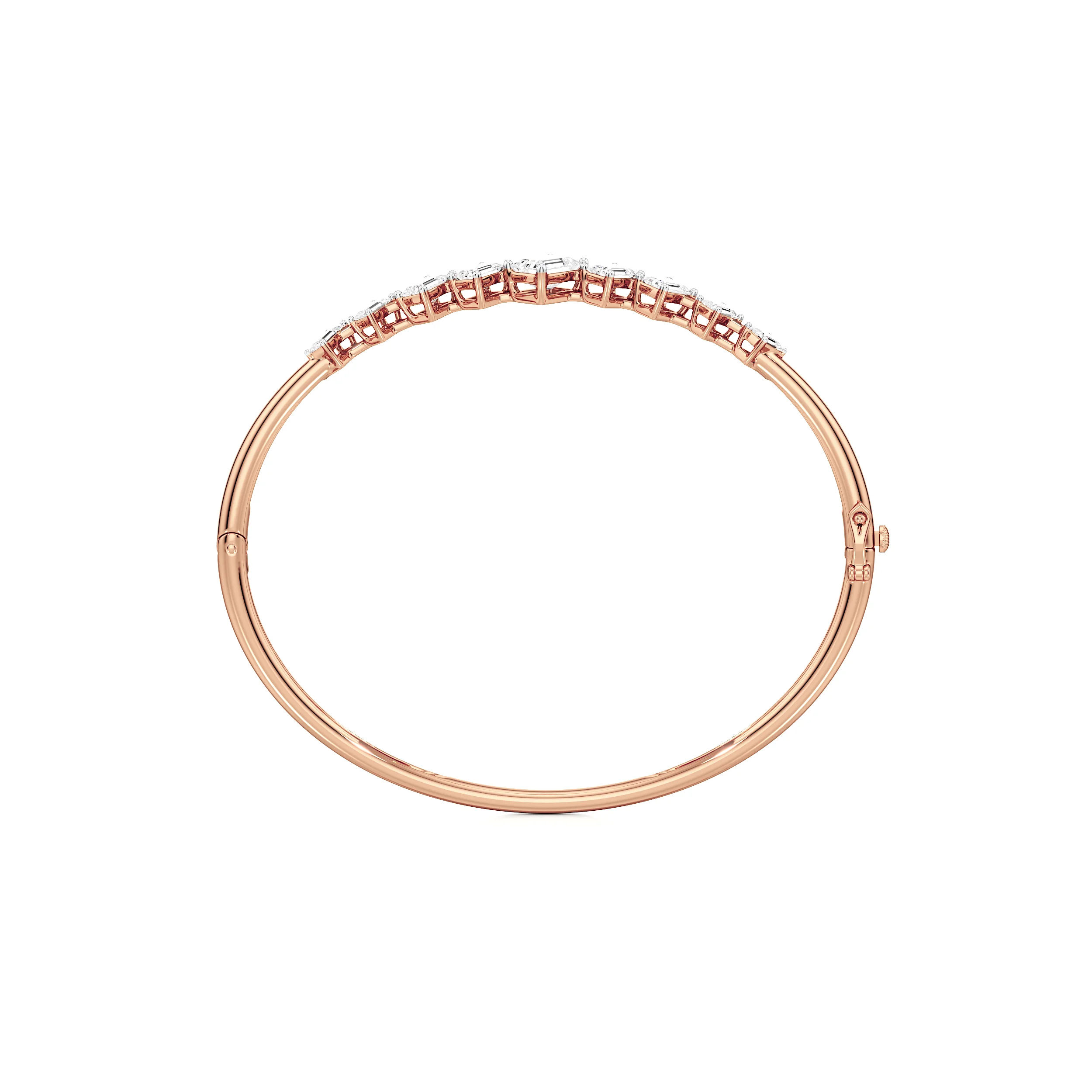 Eternal Spectrum Oval Bangle 7