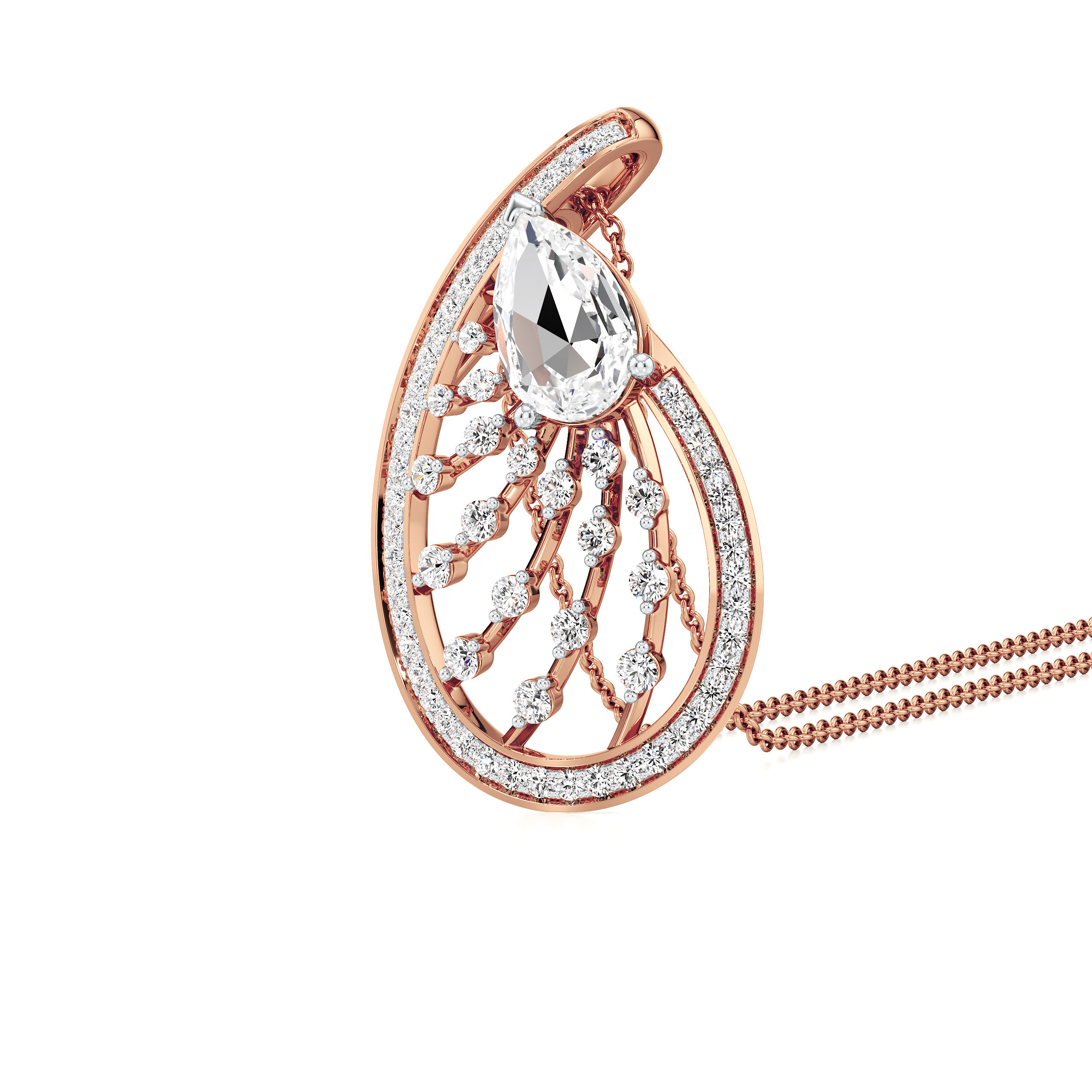 Pear Radiance Pendant 6