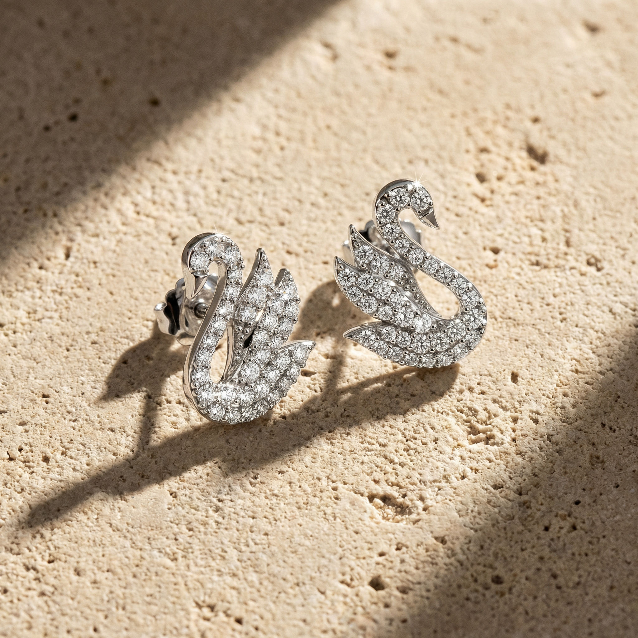 Feathered Grace Stud Earrings 2