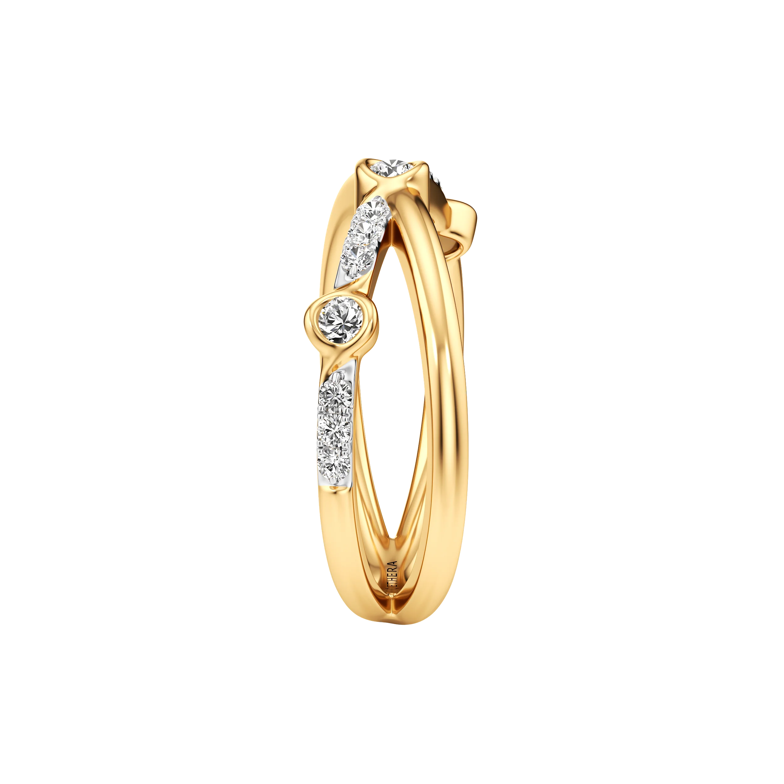 Twine Gleam Diamond Ring 6