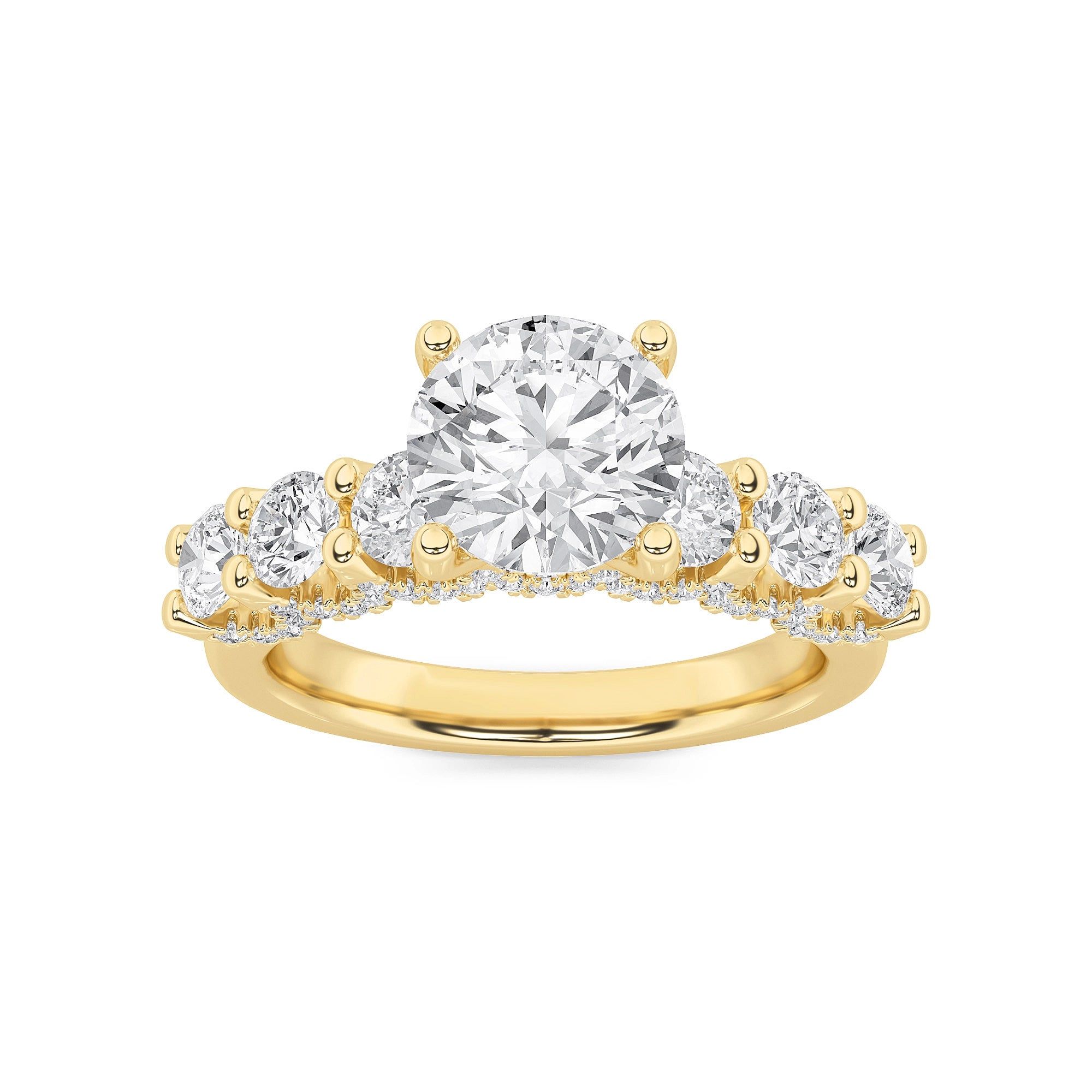 Eclipsed Radiance Bridal Ring Set 0
