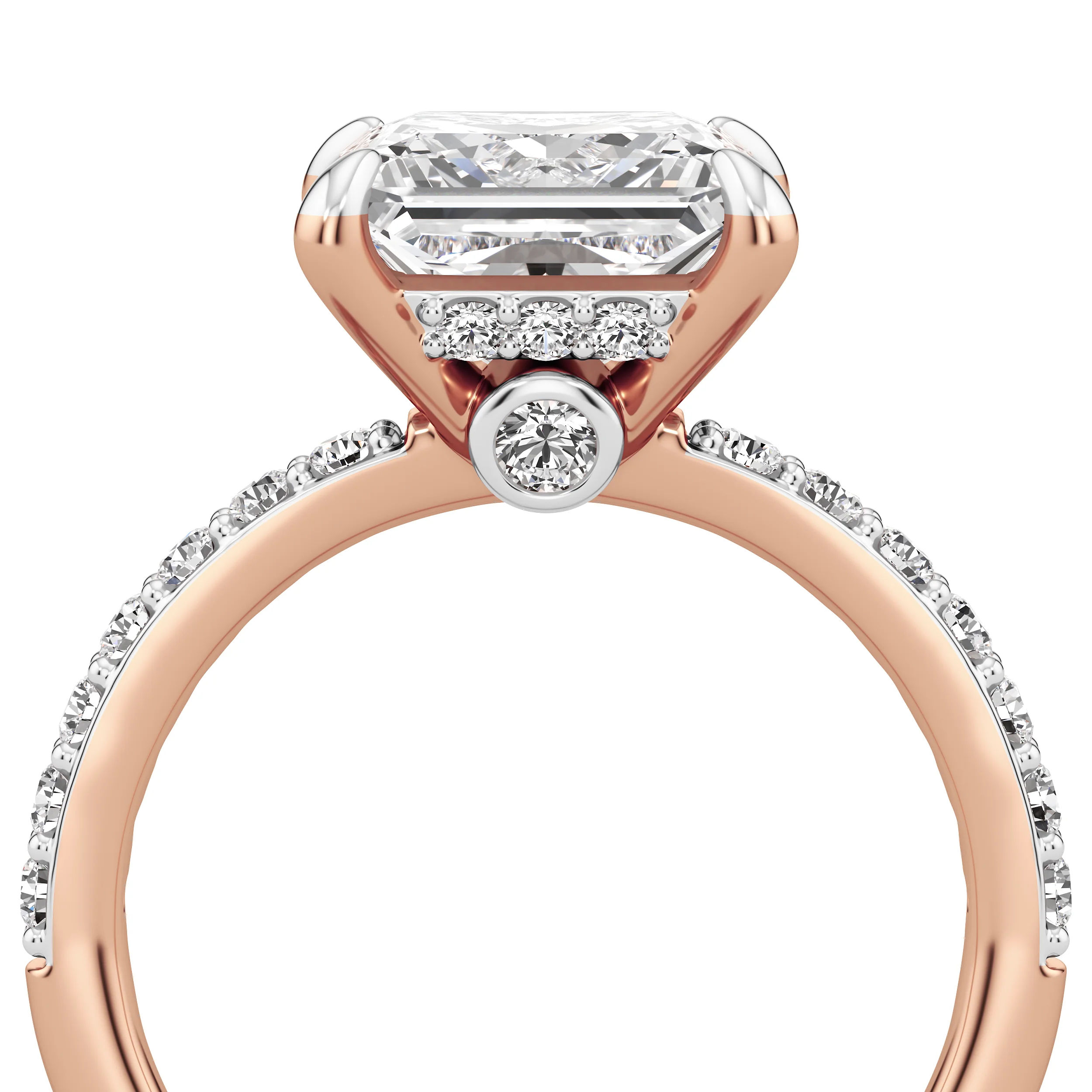 Lumina Square Cocktail Ring 17