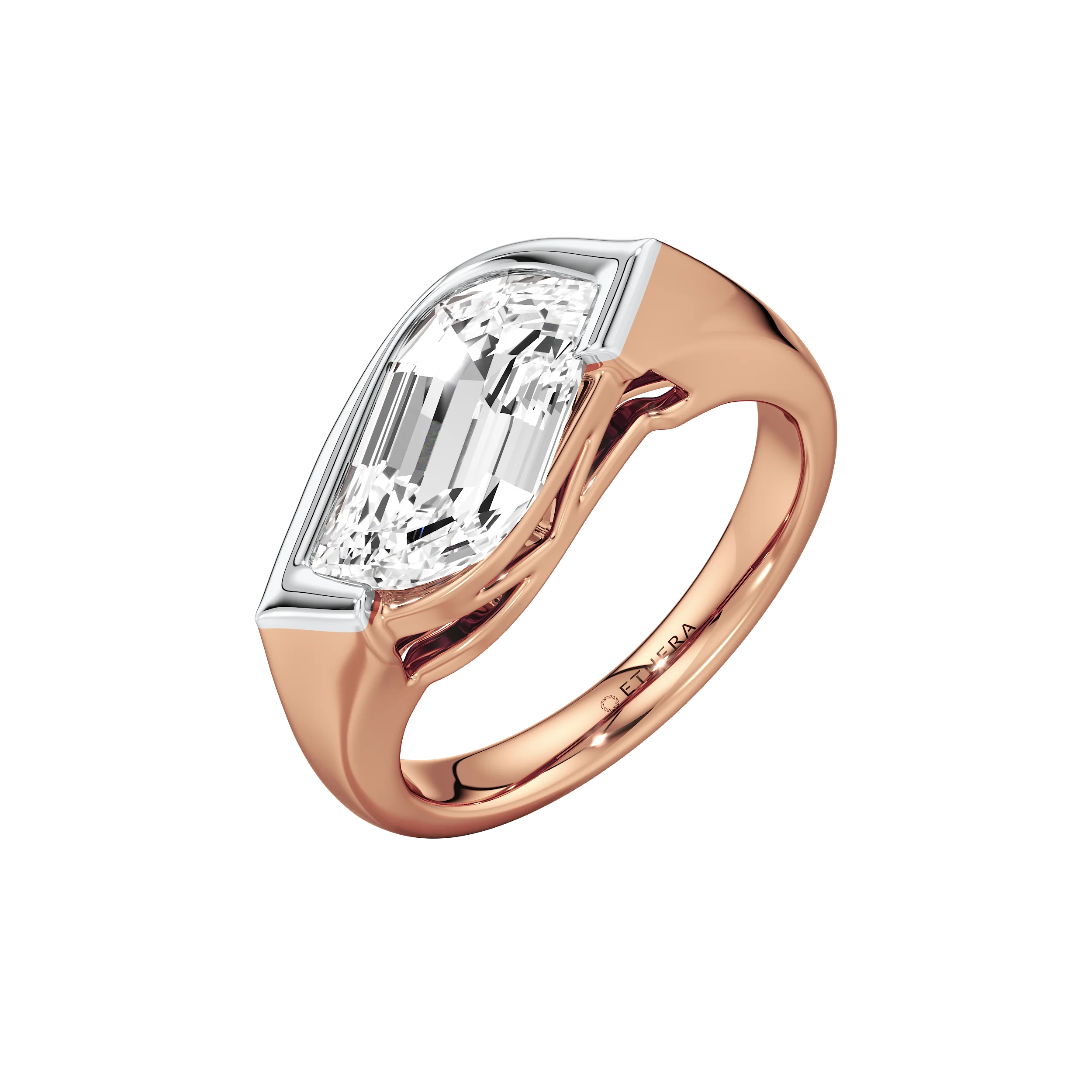 Chiseled Brilliance Solitaire Ring 11