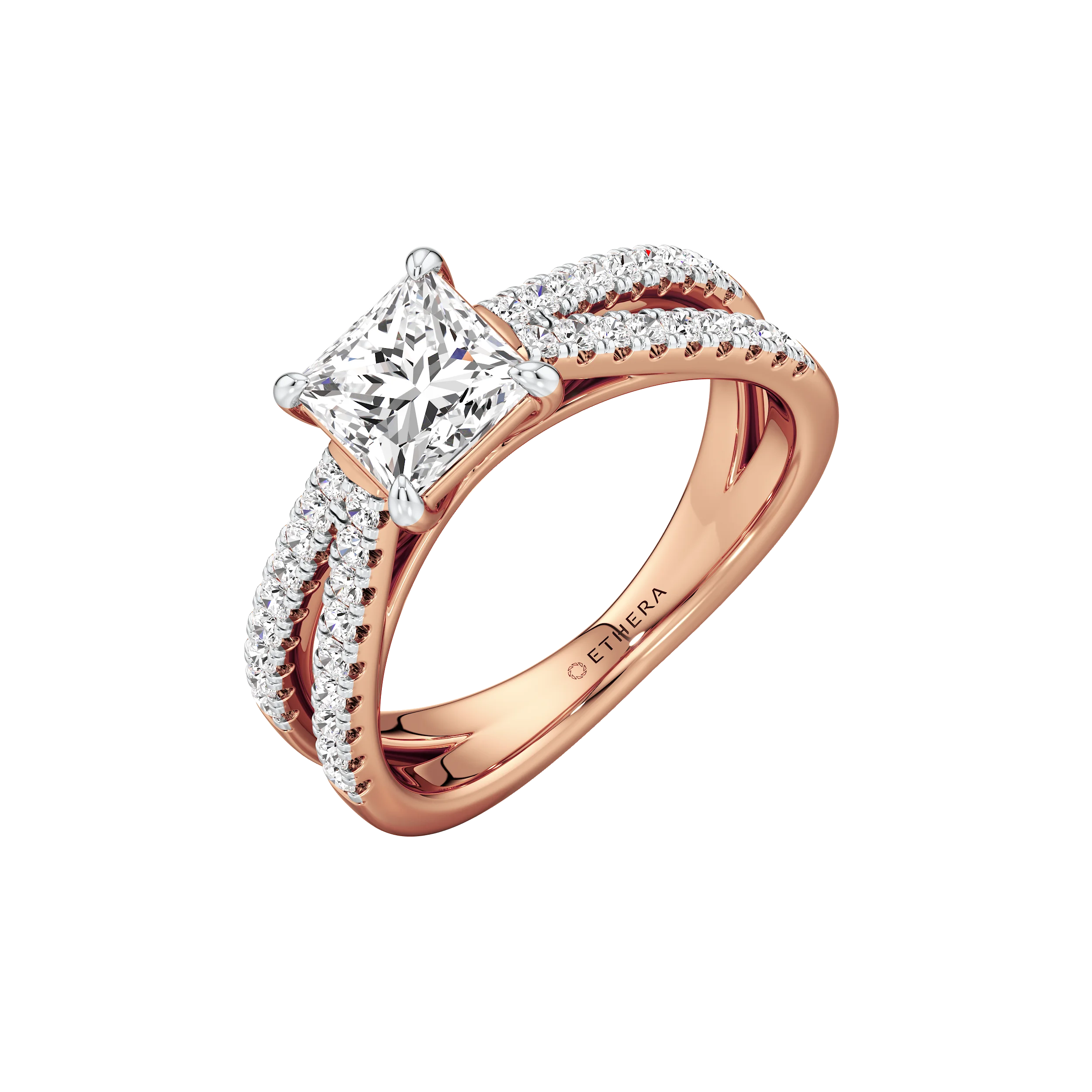 Luxe Willow Solitaire Ring 9