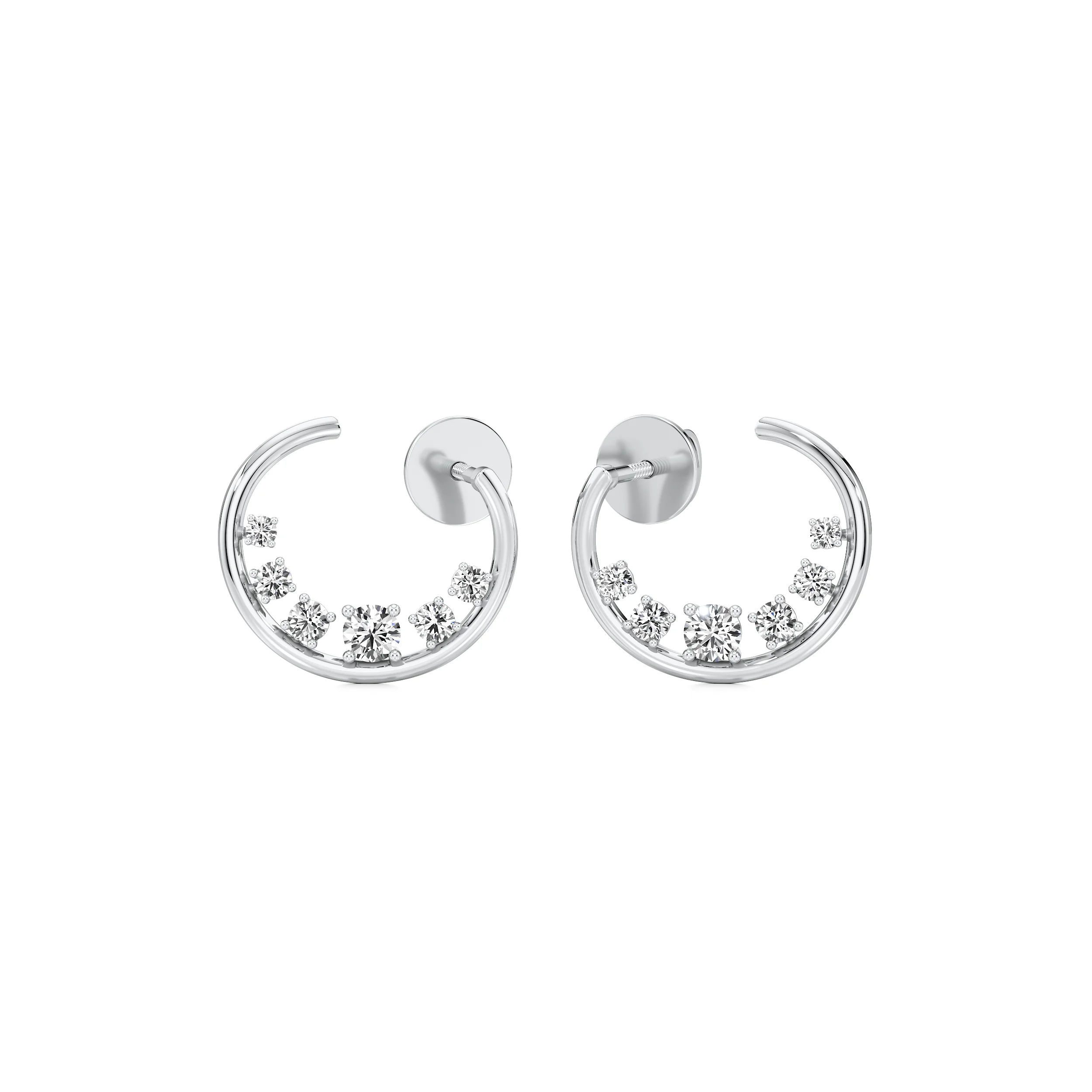 Radiant Arc Earrings 3