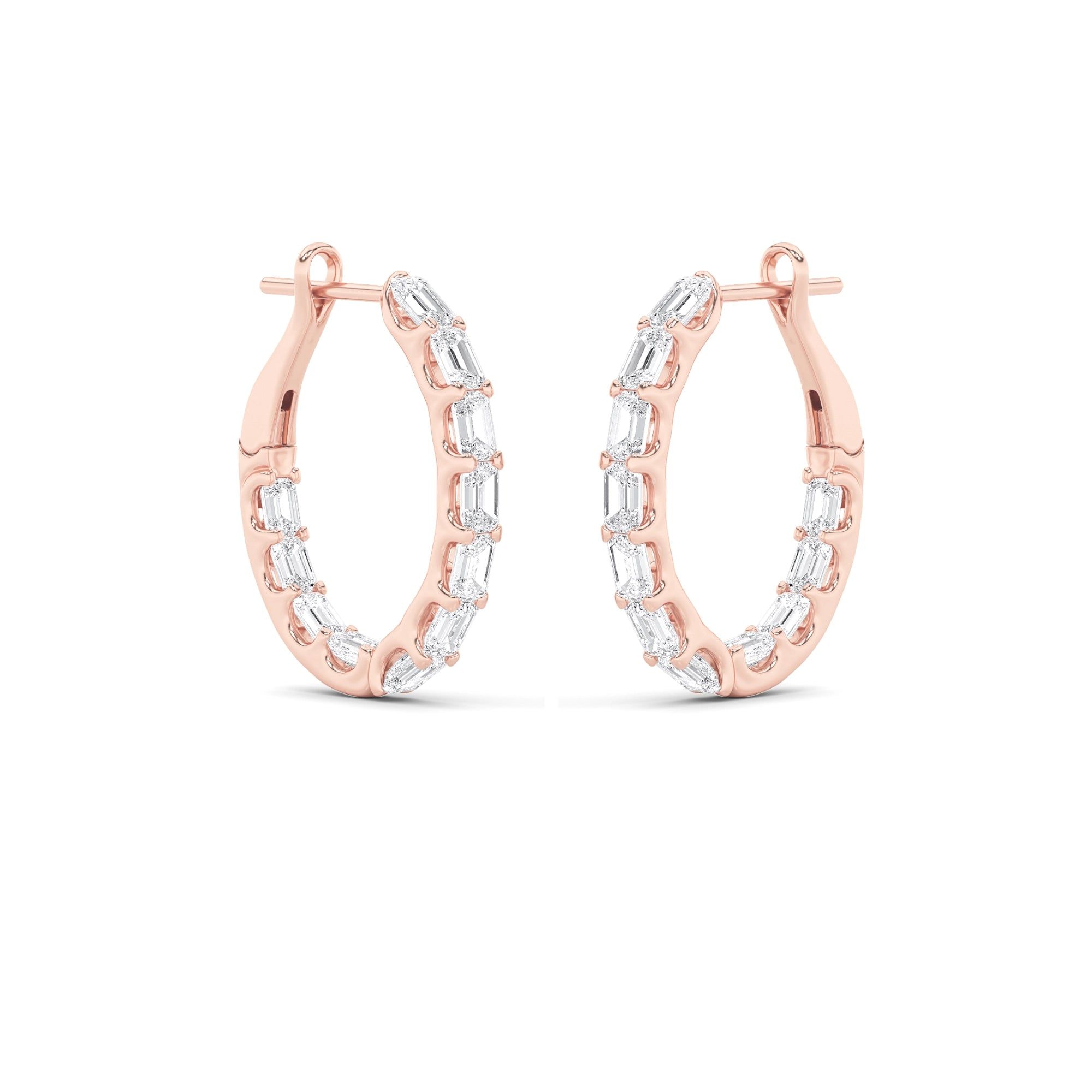 Stellar Eternity Hoop Earrings 3