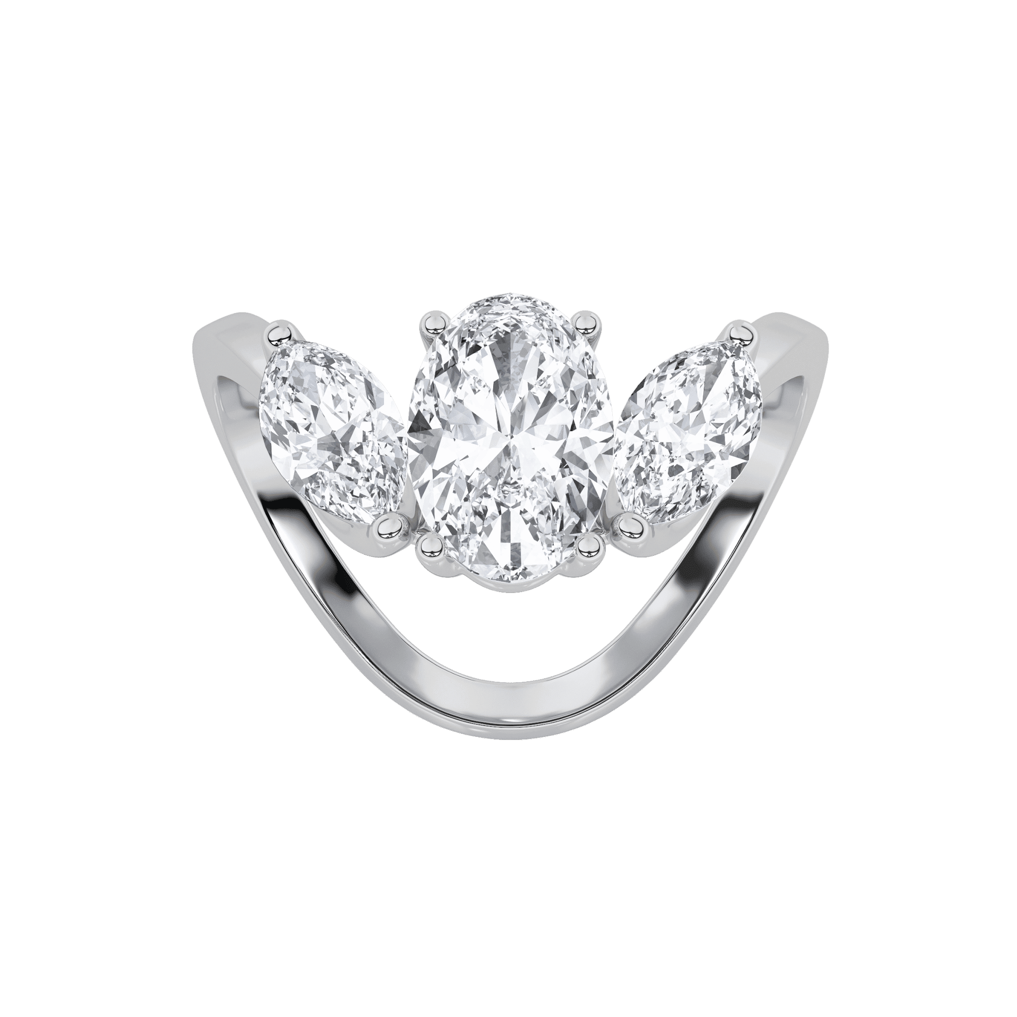 Graceful Curve Vanki Ring 5