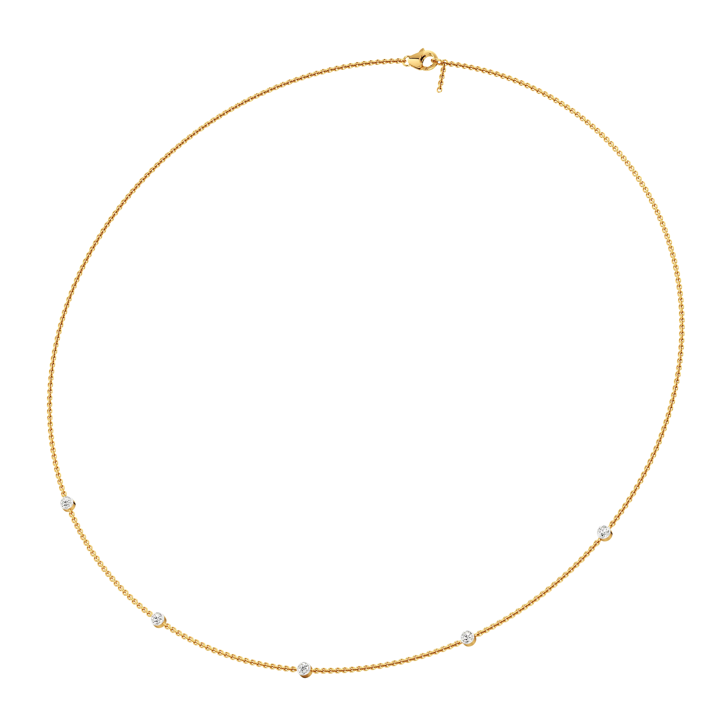 Twilight Twinkle Diamond By Yard Necklace 2