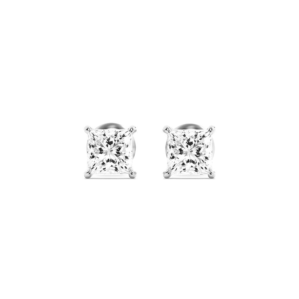 Pristine Princess Stud Earrings 3 Carat 6