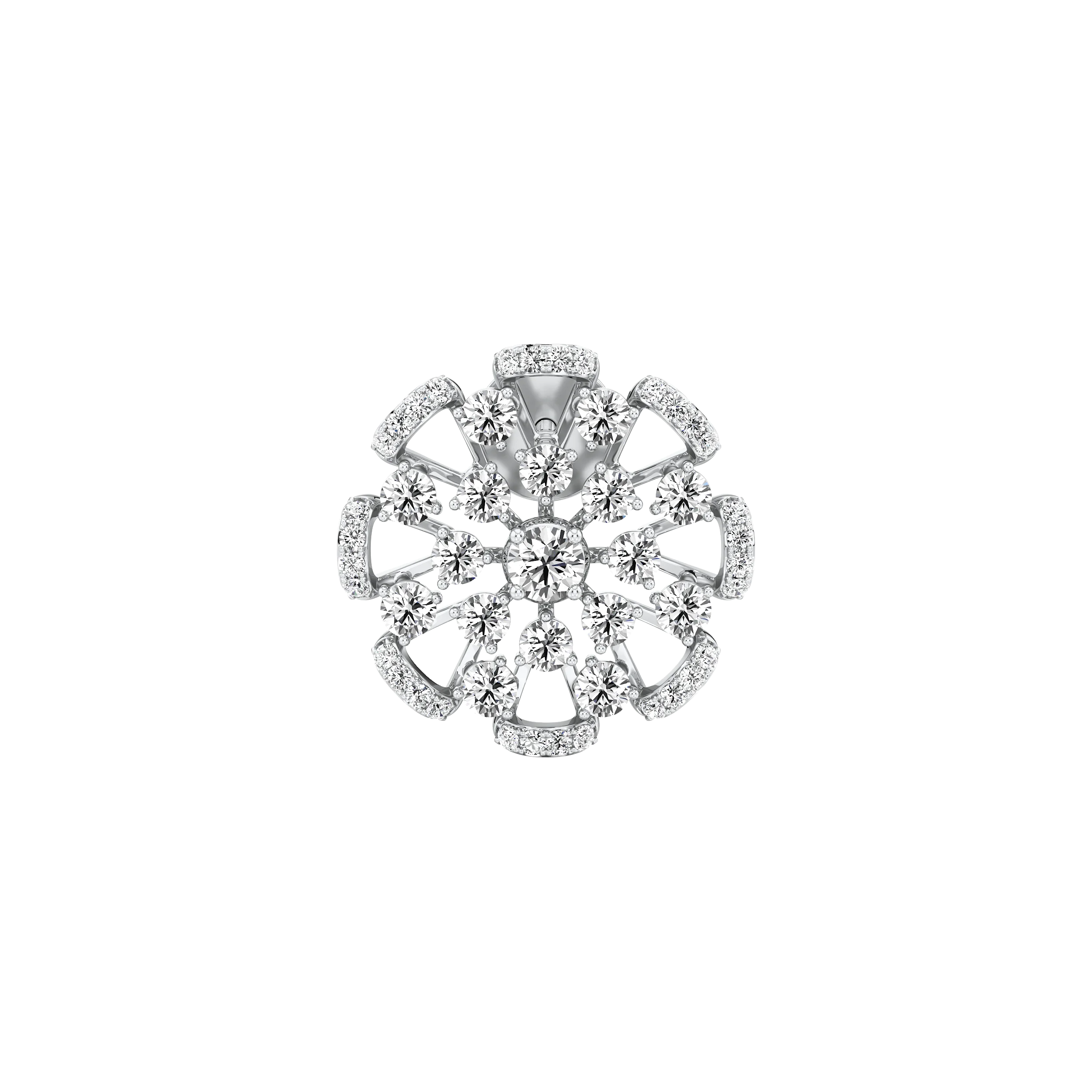 Celestial Diamond Stud Earrings 5