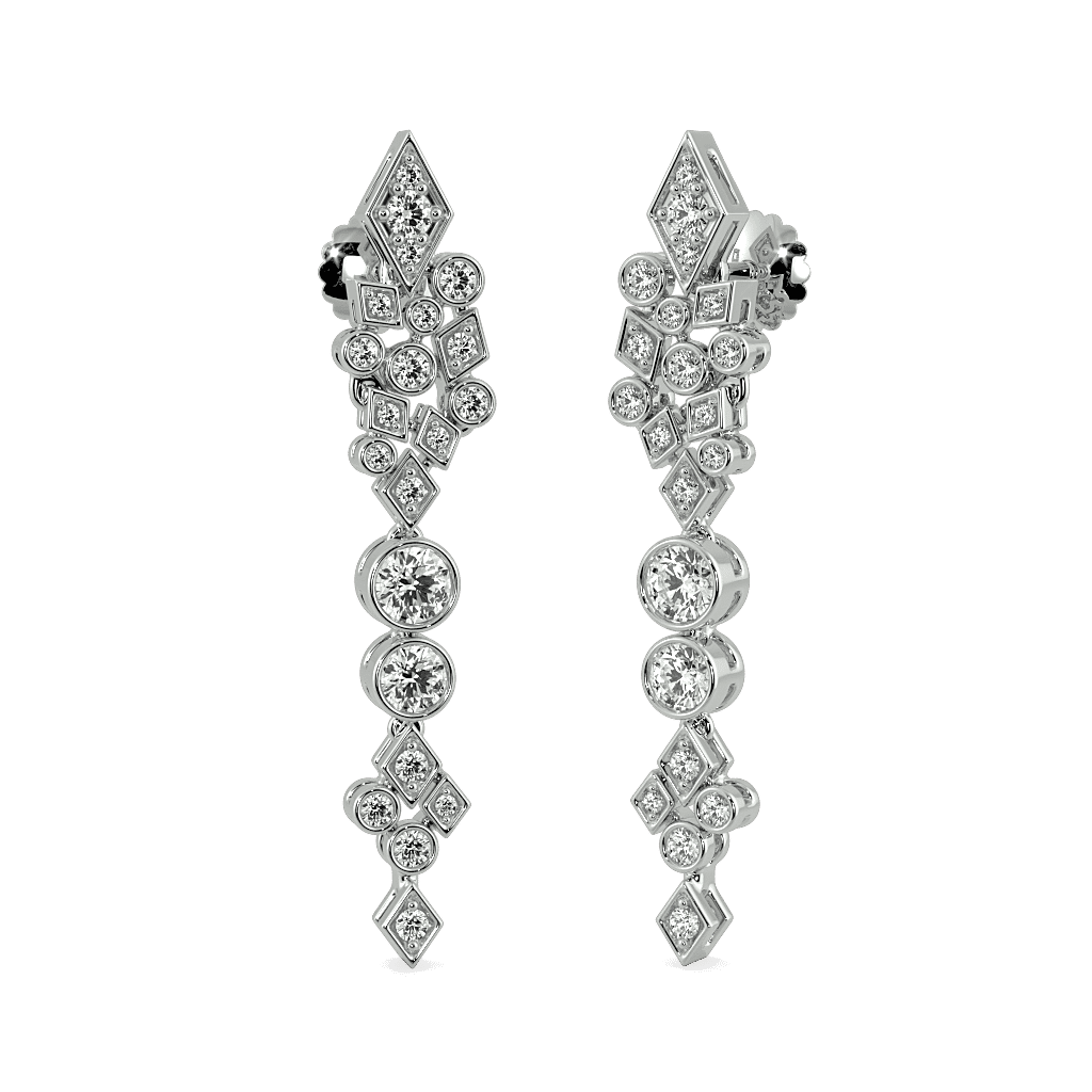 Prism Cascade Drop Earrings 0