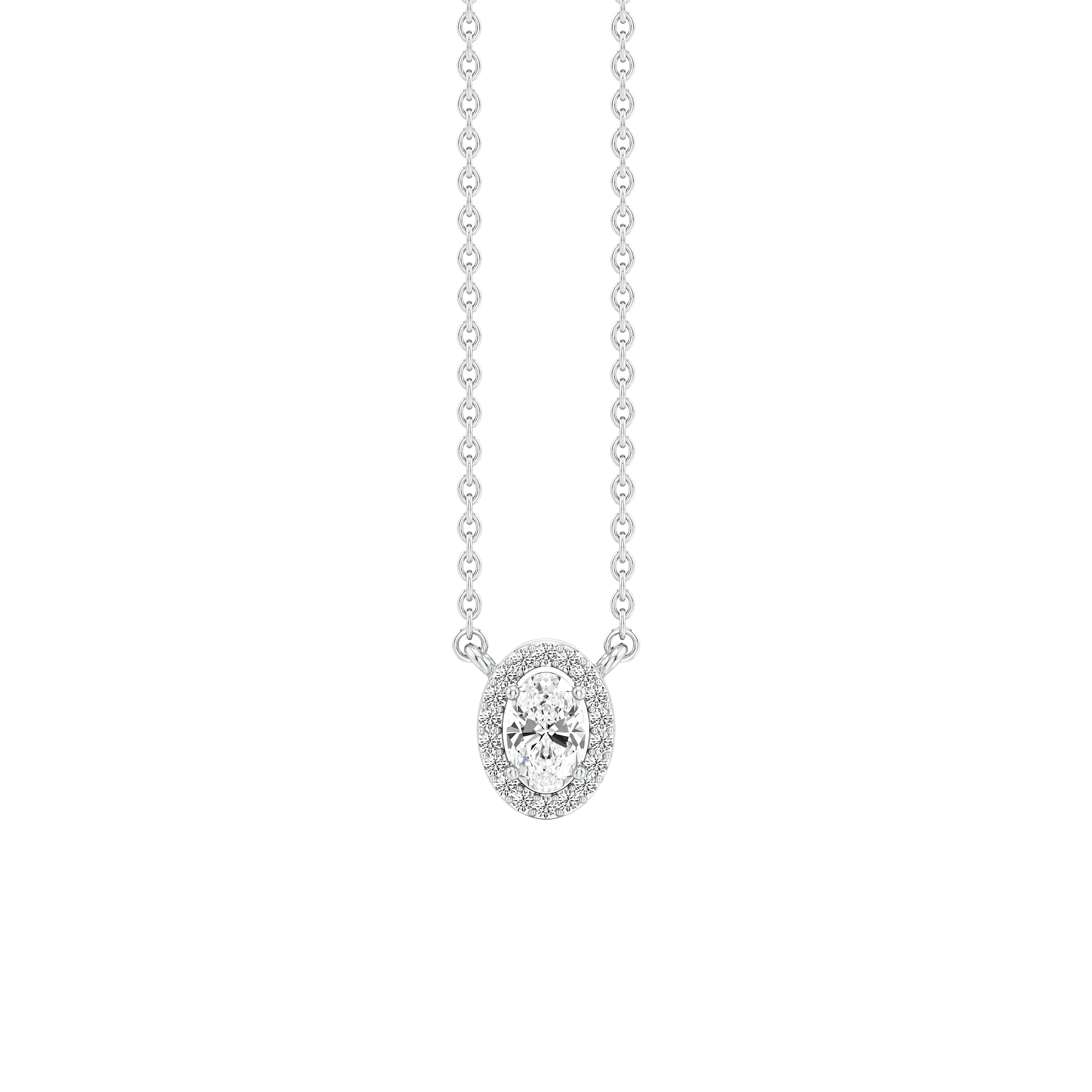 Lustre Oval Pendant 4