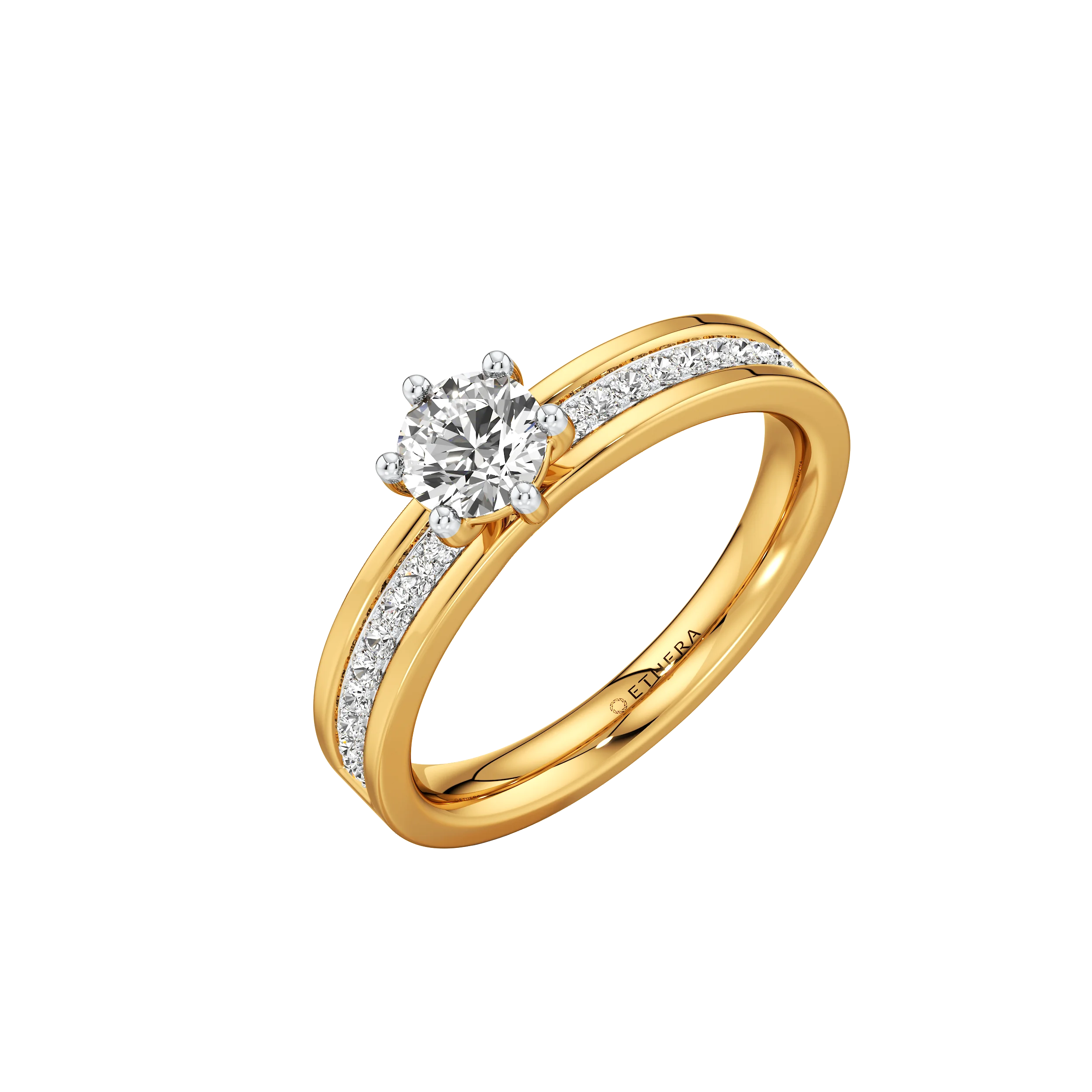 Lustreline Solitaire Ring 6