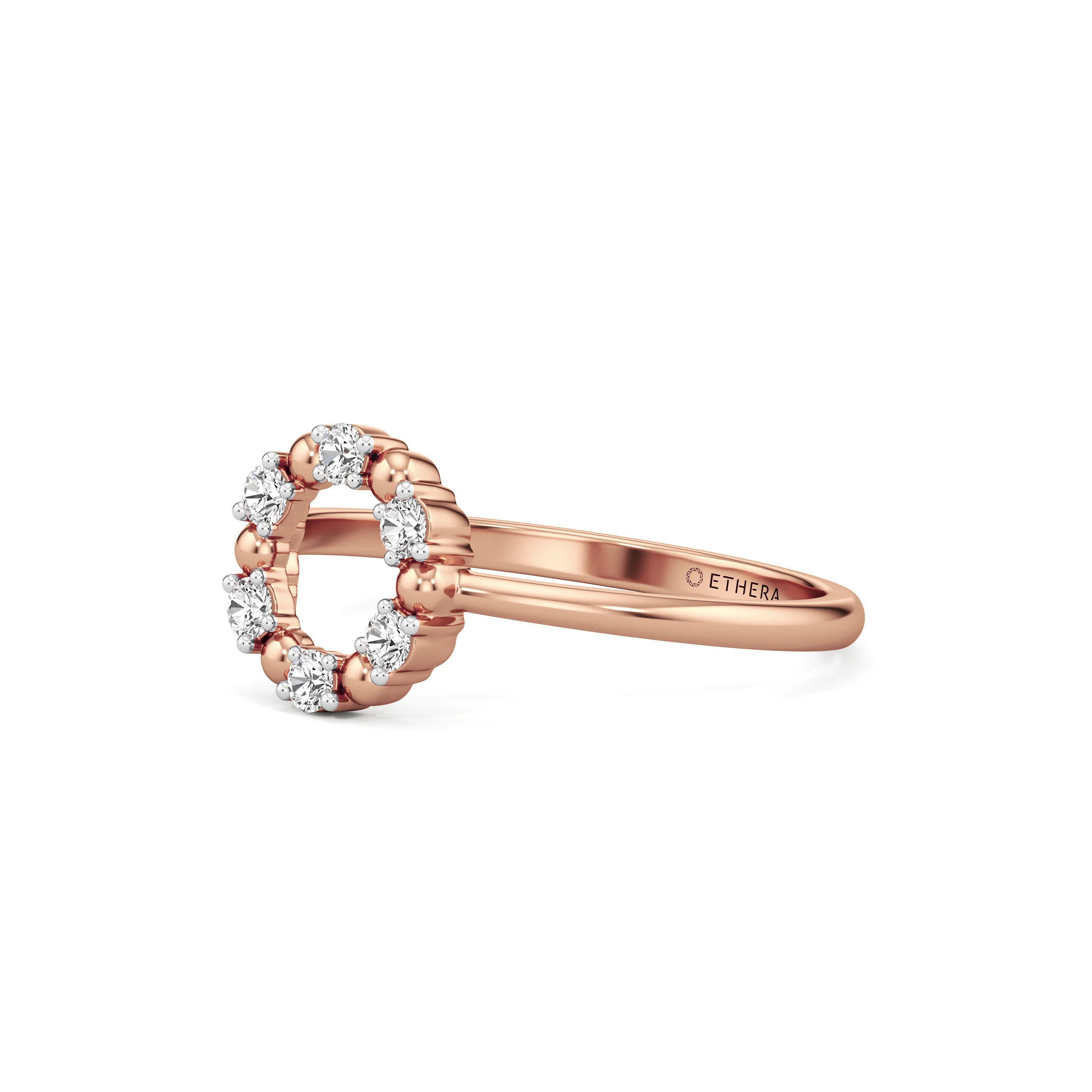 Orbit Petite Diamond Ring 15