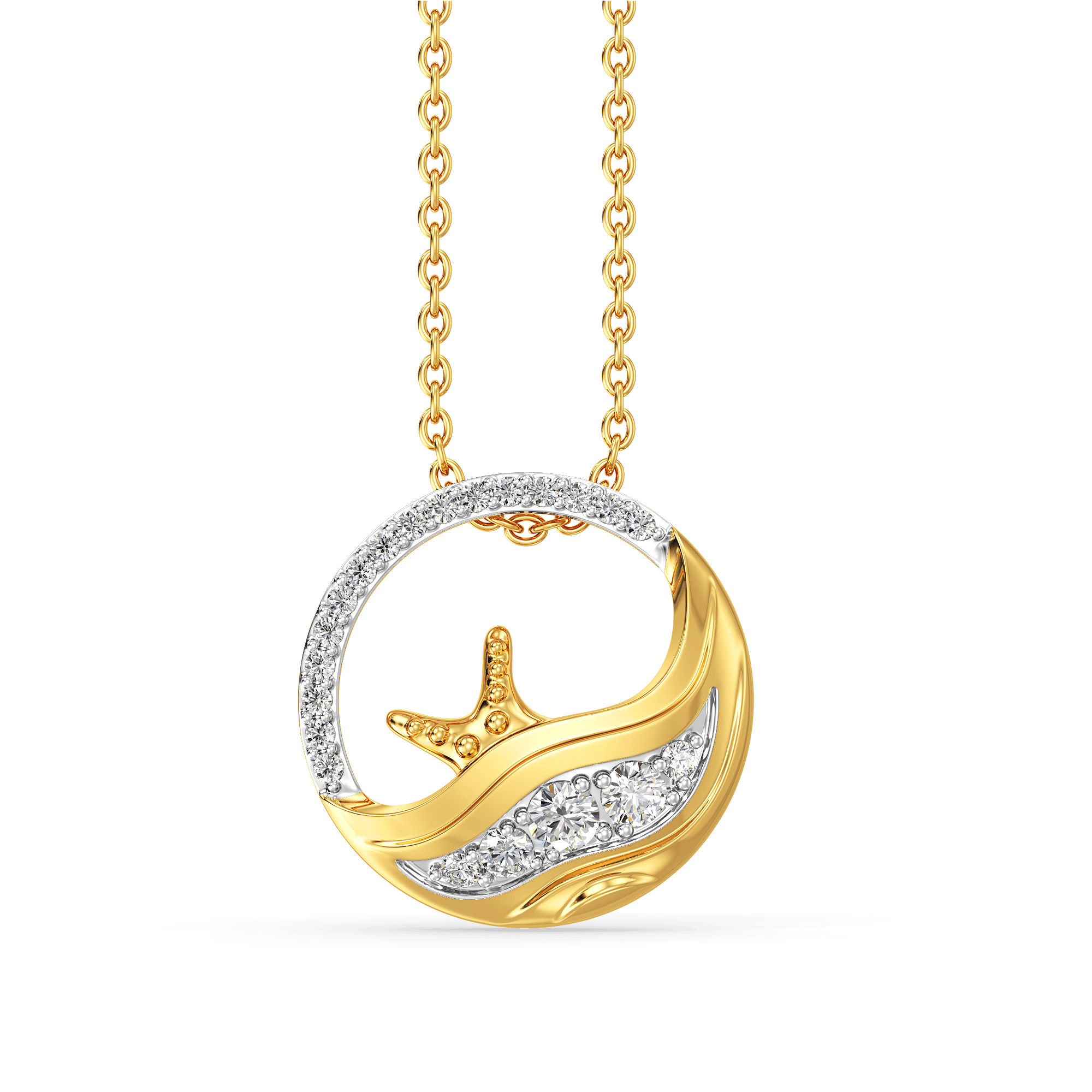 Moonreef Circle Pendant 1