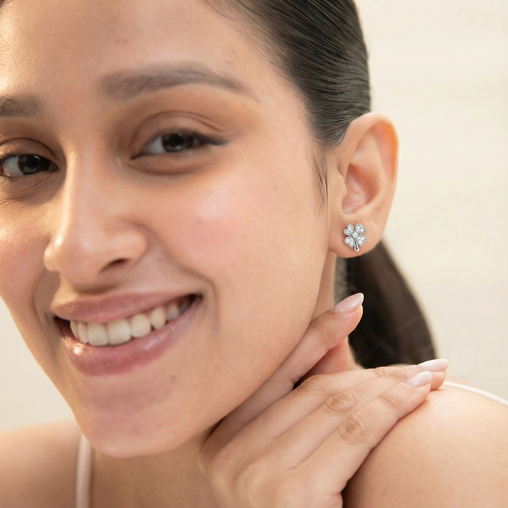 Fourfold Grace Stud Earrings 1