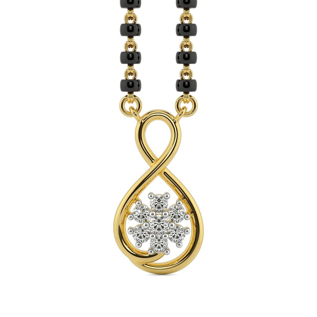 Infinitydrop Pendant Mangalsutra 0