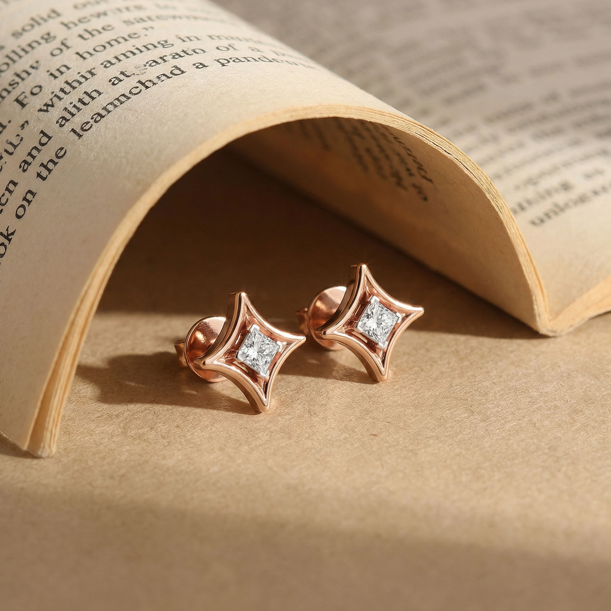 Stellar Point Stud Earrings 11