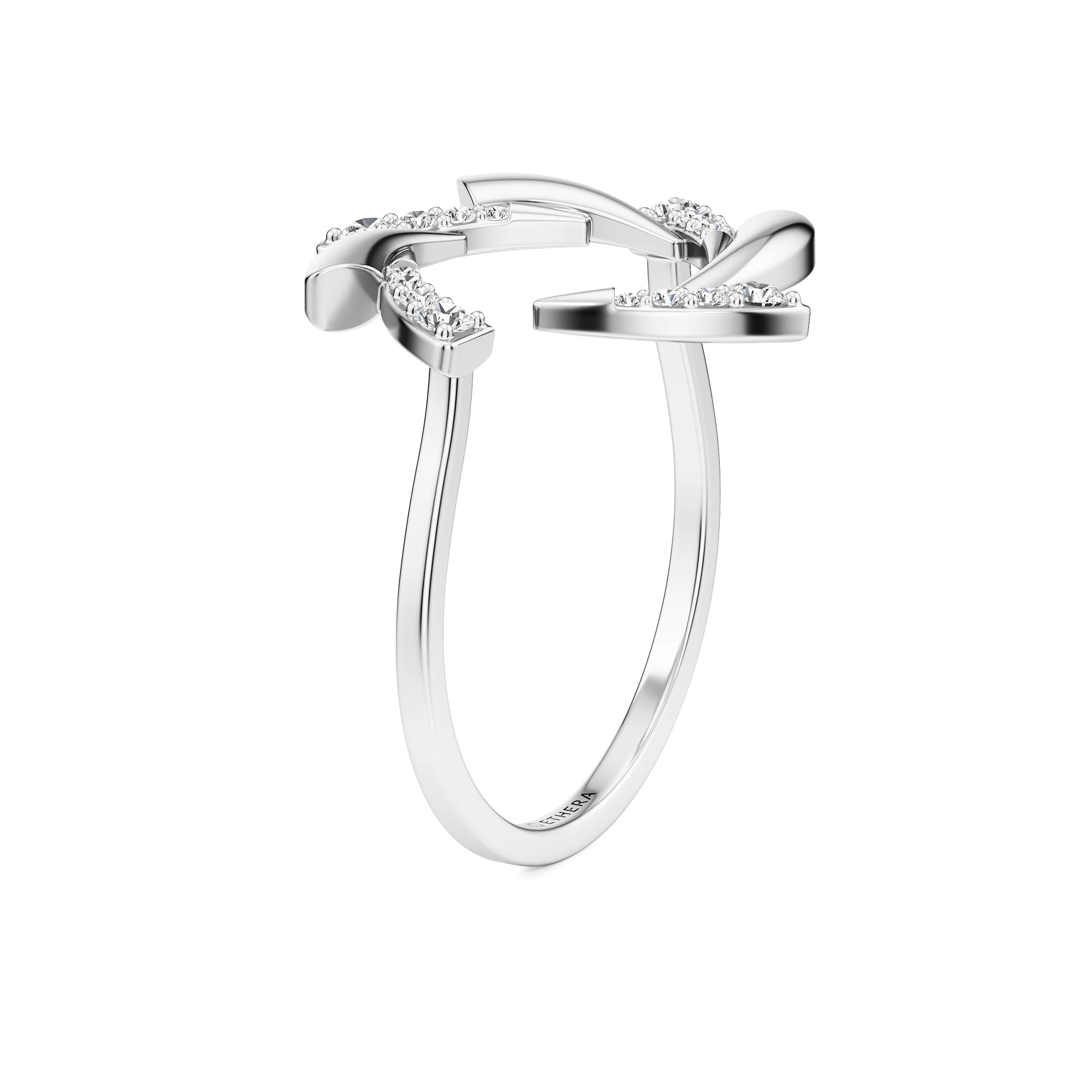 Aurora Swirl Ring 10