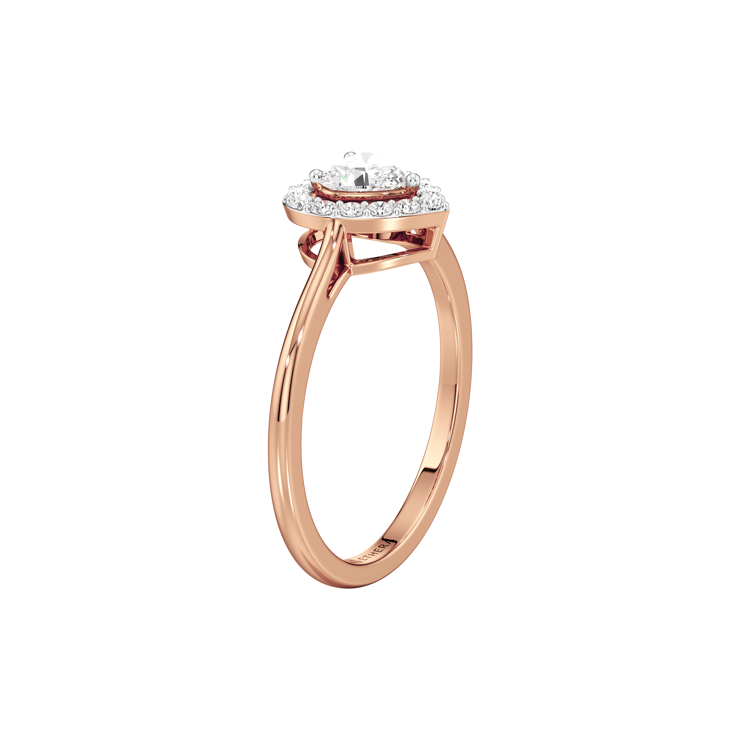 Heartline Halo Ring 14