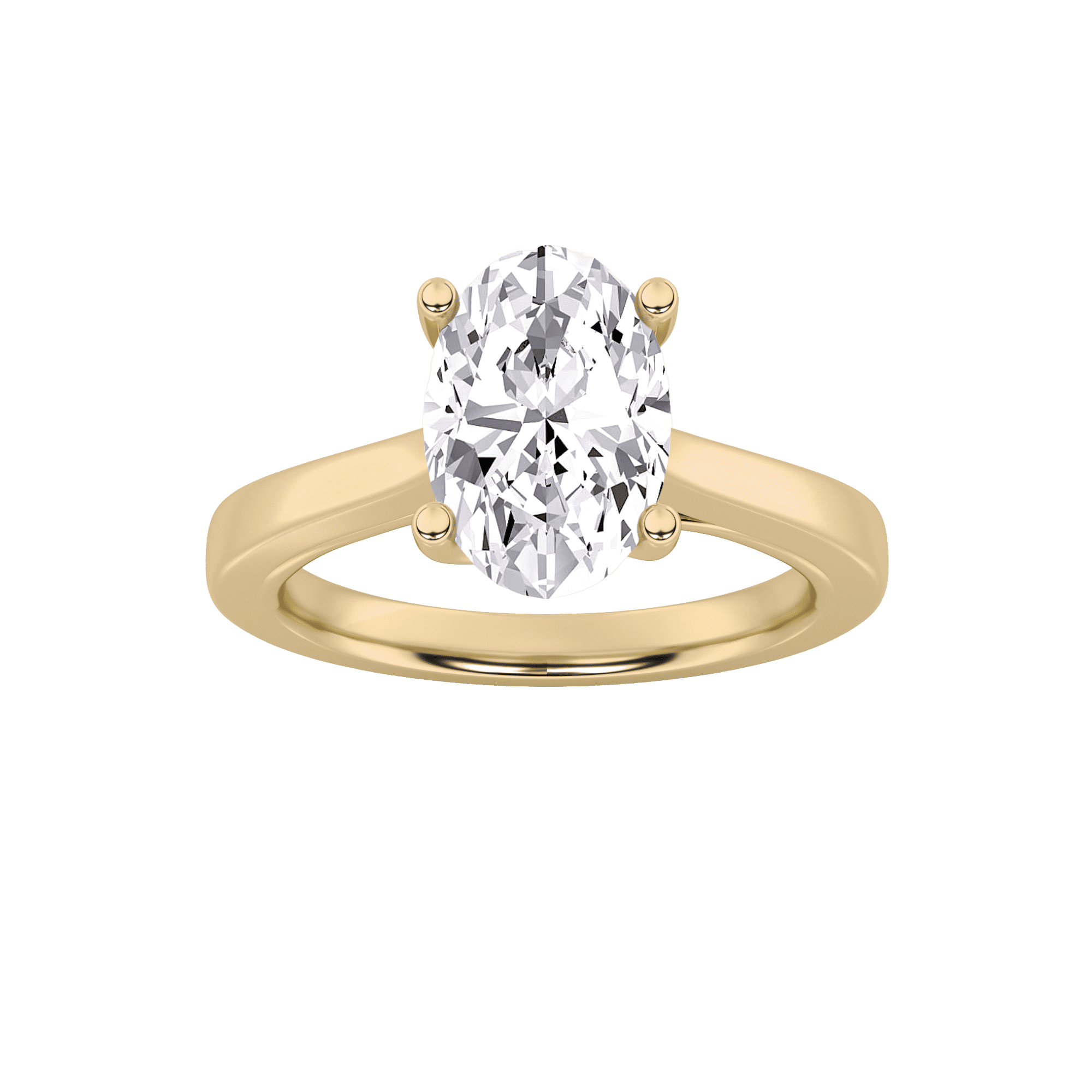 Celestial Arch Solitaire Ring 4