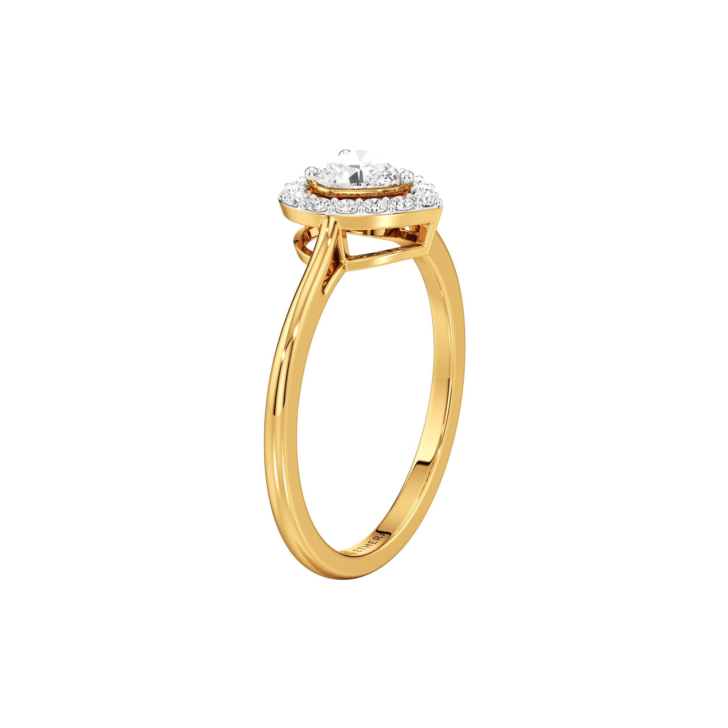 Heartline Halo Ring 5