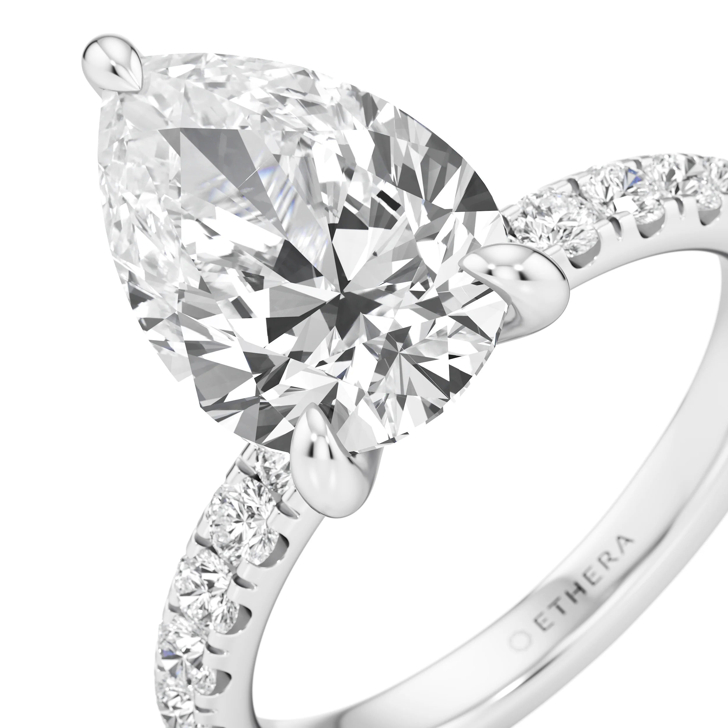 Eterna Pear Ring 8