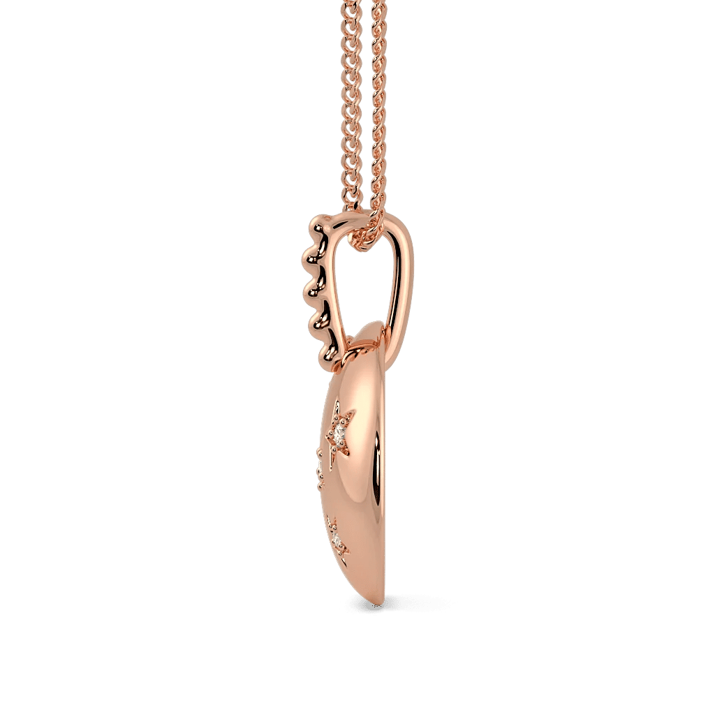 Stardust Disc Charm Pendant 4