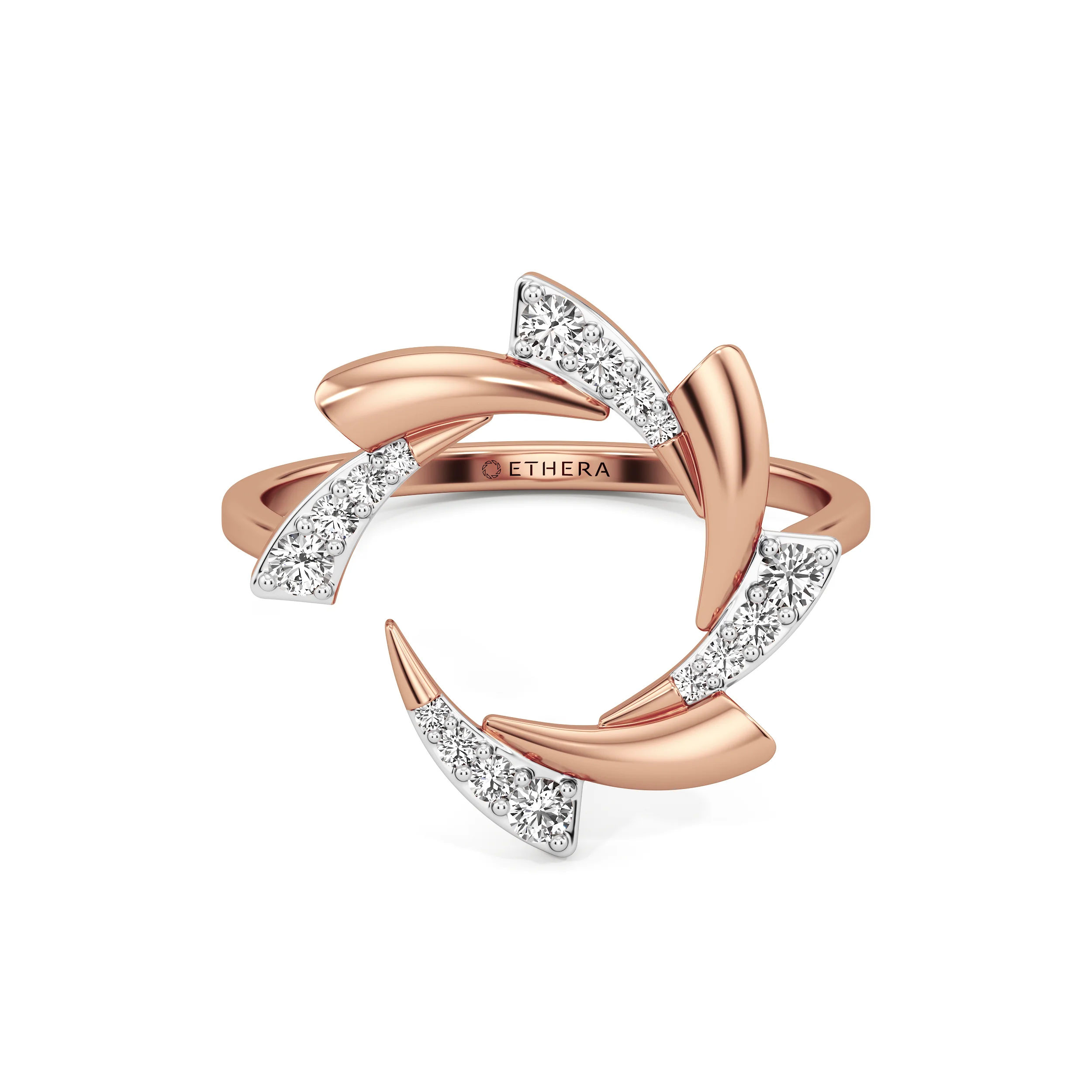 Aurora Swirl Ring 13