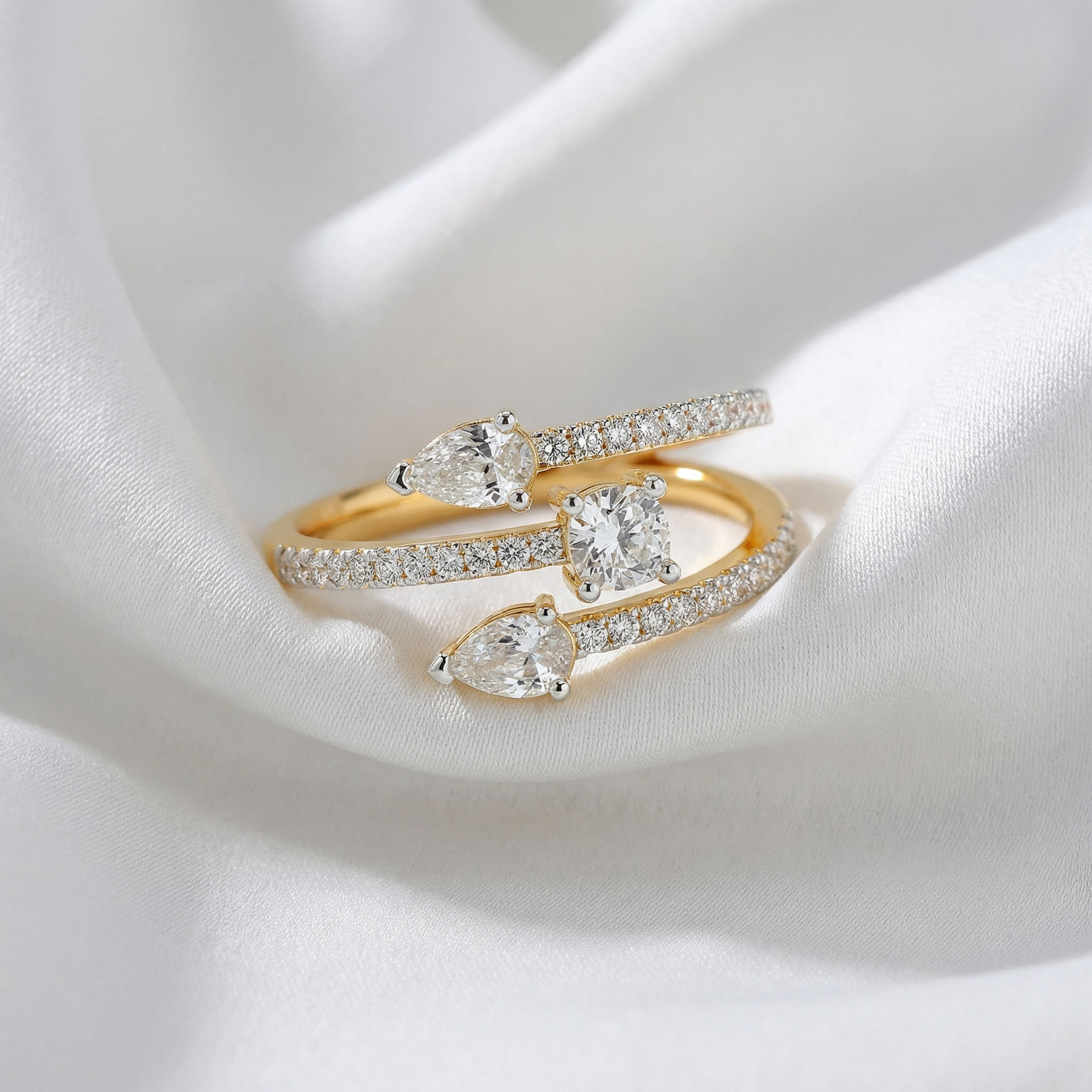 Lovers Path Open Top Ring 2