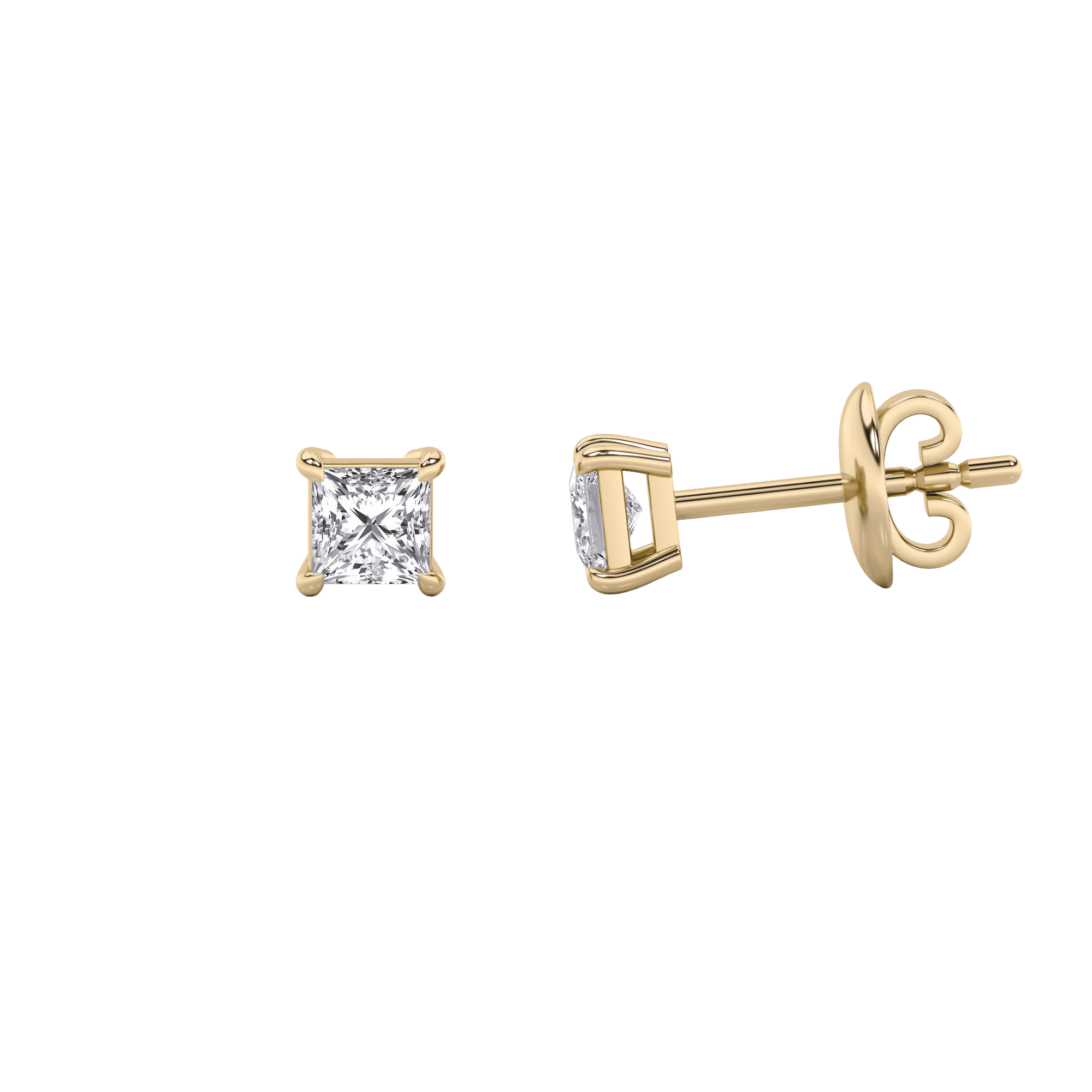 Square Shine Studs 5