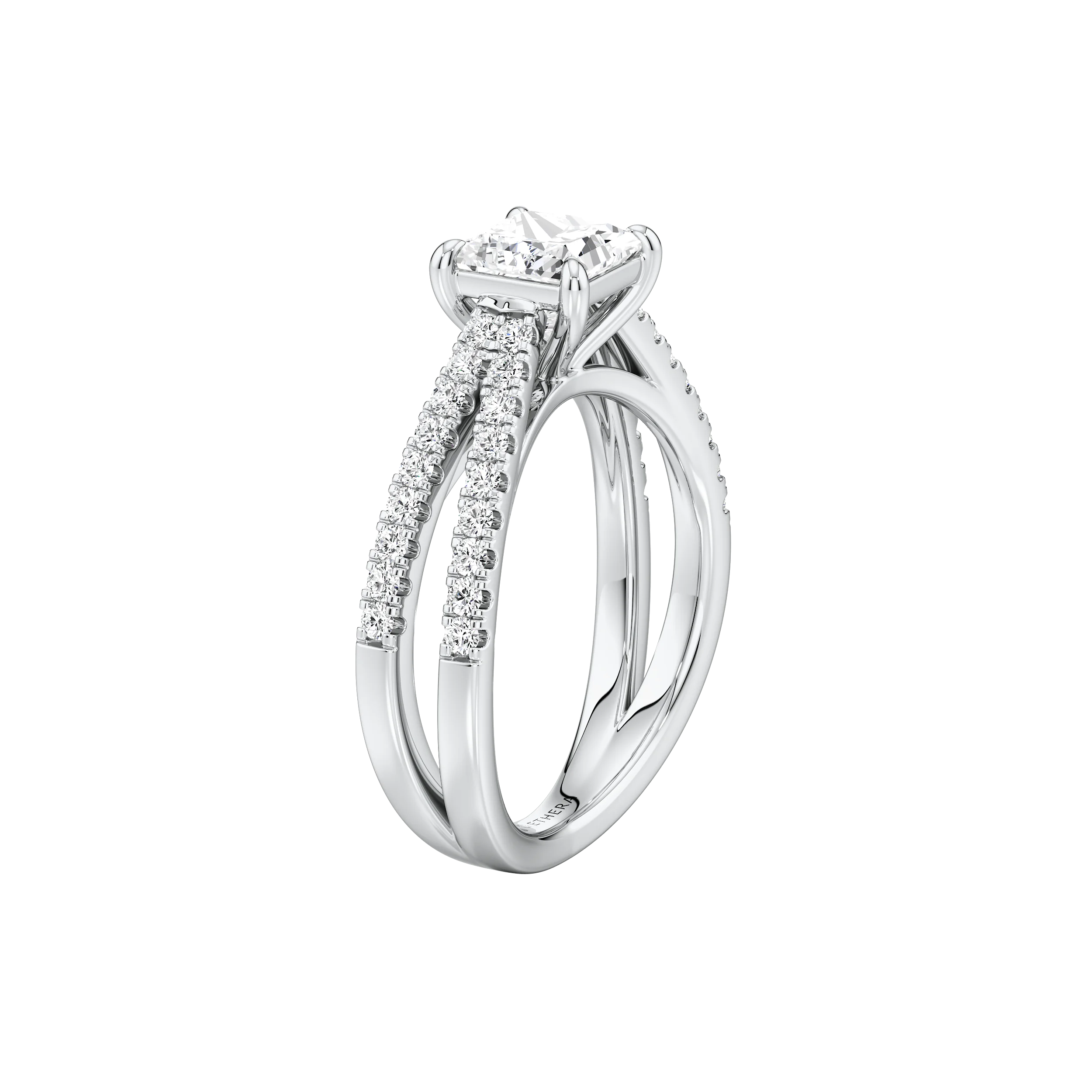 Luxe Willow Solitaire Ring 8