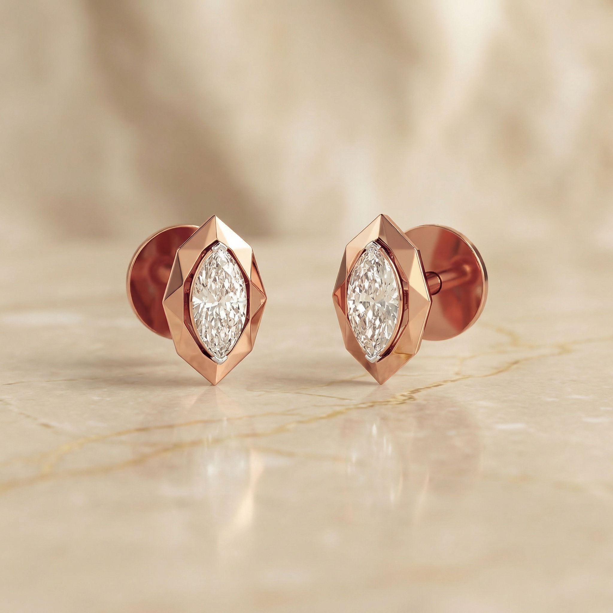 The Prism Marquise Studs 2
