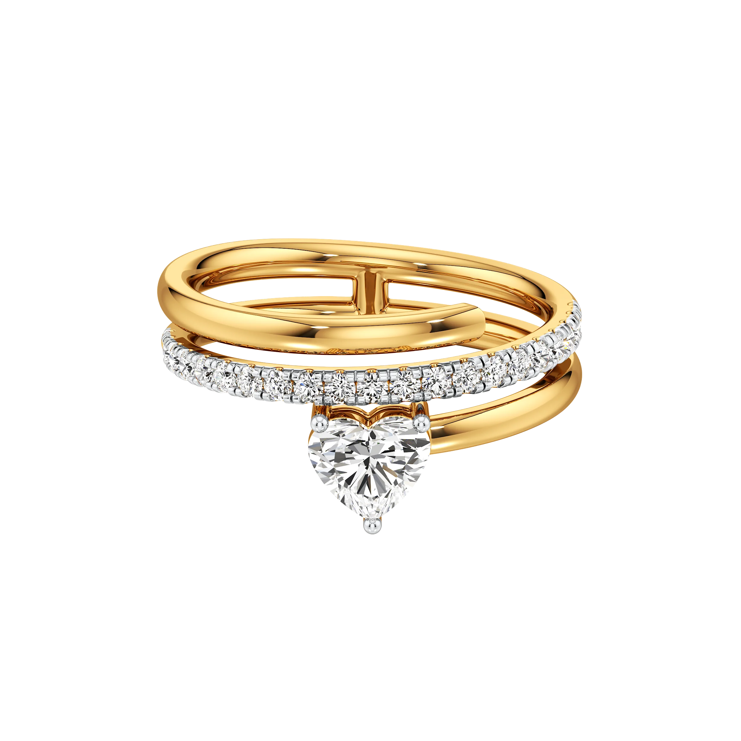 Heartfelt Majesty Solitaire Ring 5