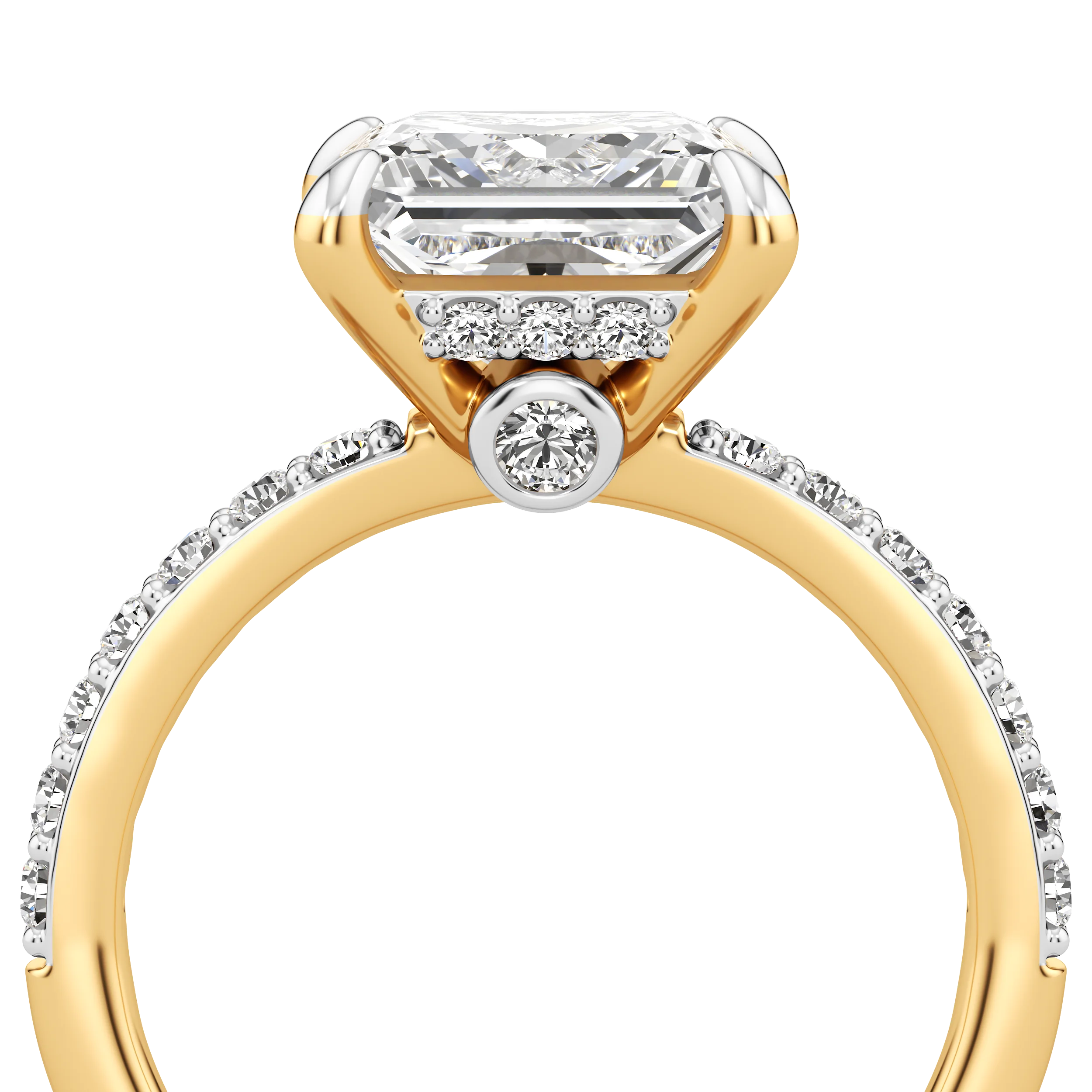 Lumina Square Cocktail Ring 5