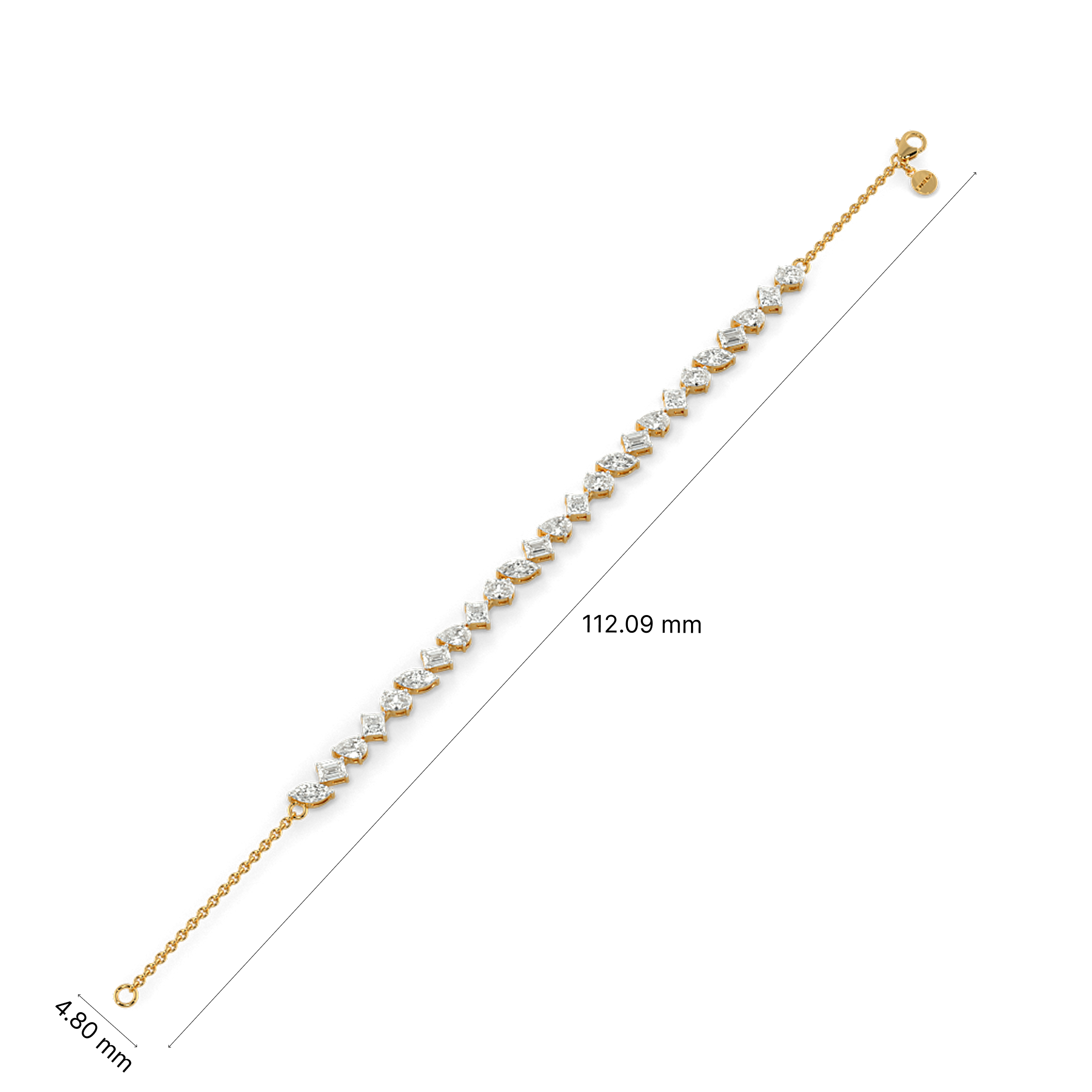Half Way Through Tennis Bracelet 4