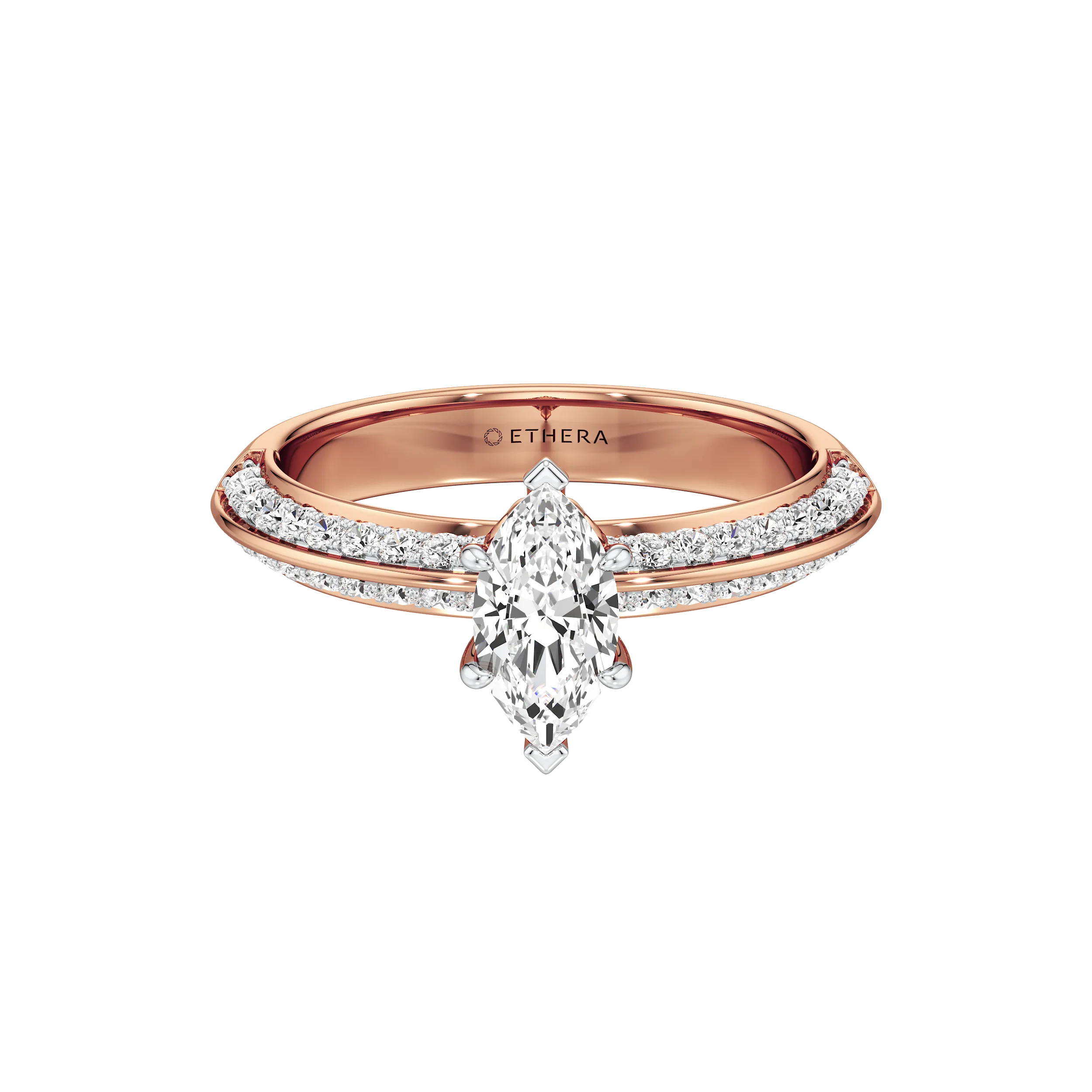 Marquise Arc Ring 11