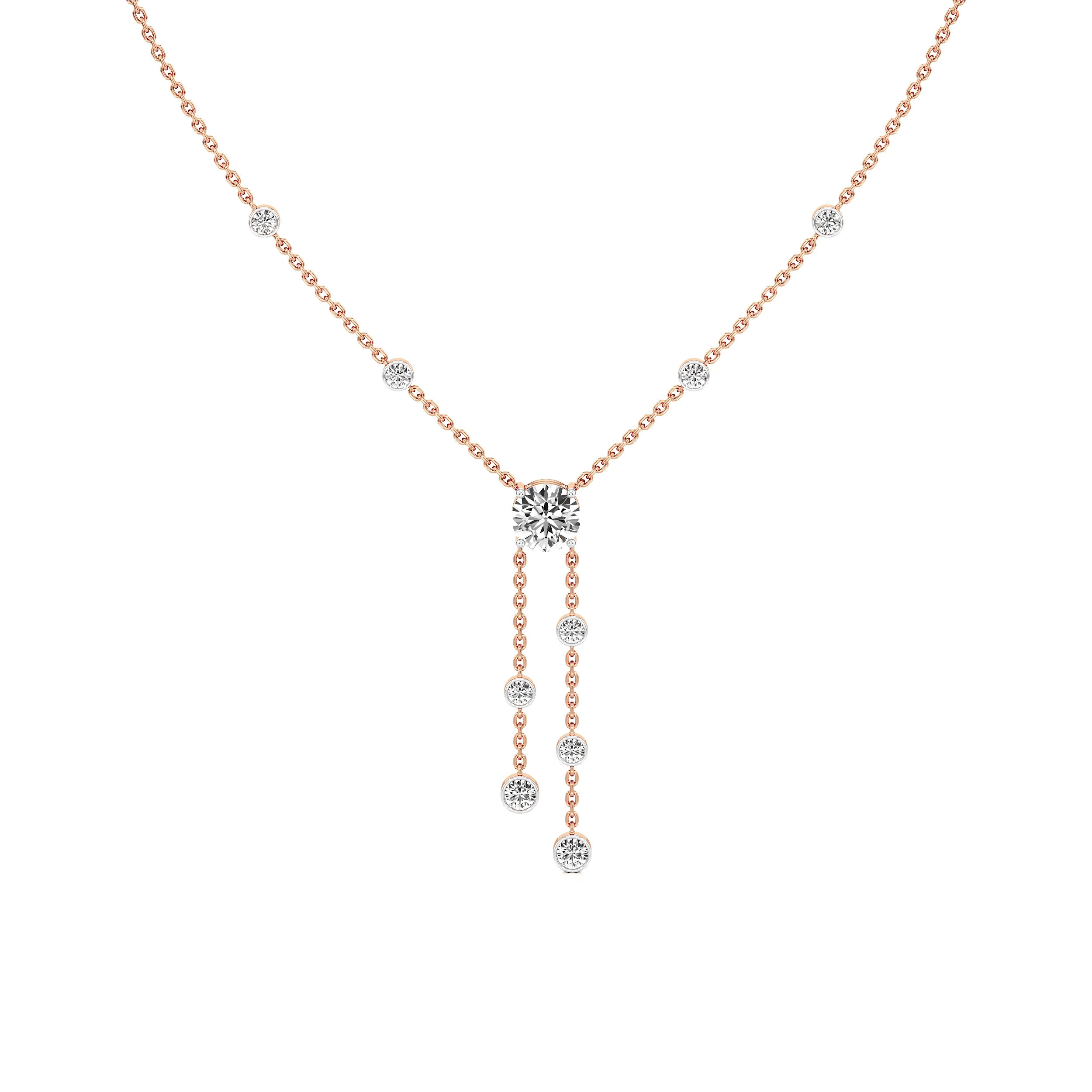 Starlit Cascade Necklace 8