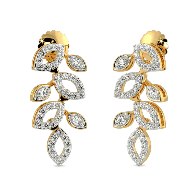 Marquise Meadow Drop Earrings