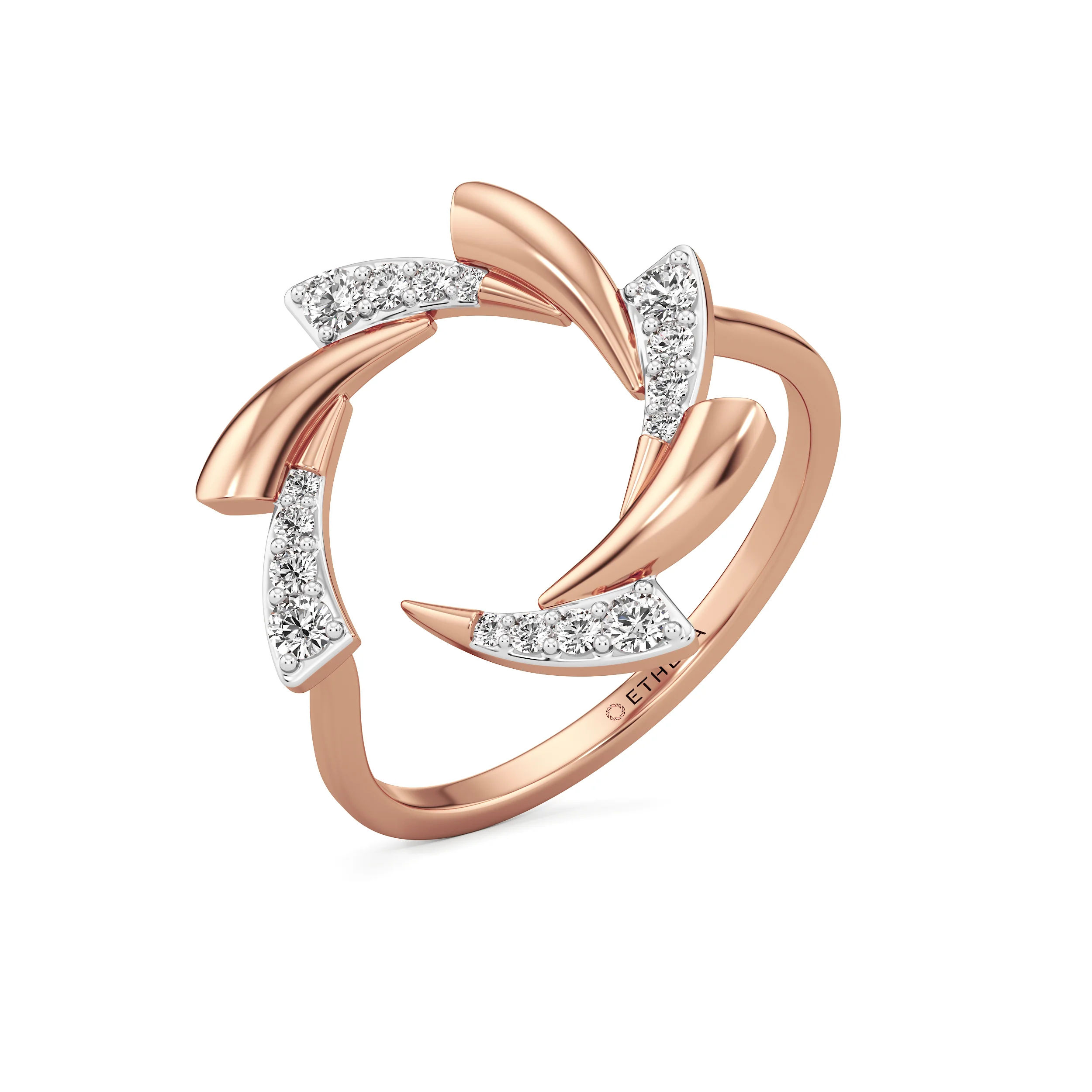 Aurora Swirl Ring 11