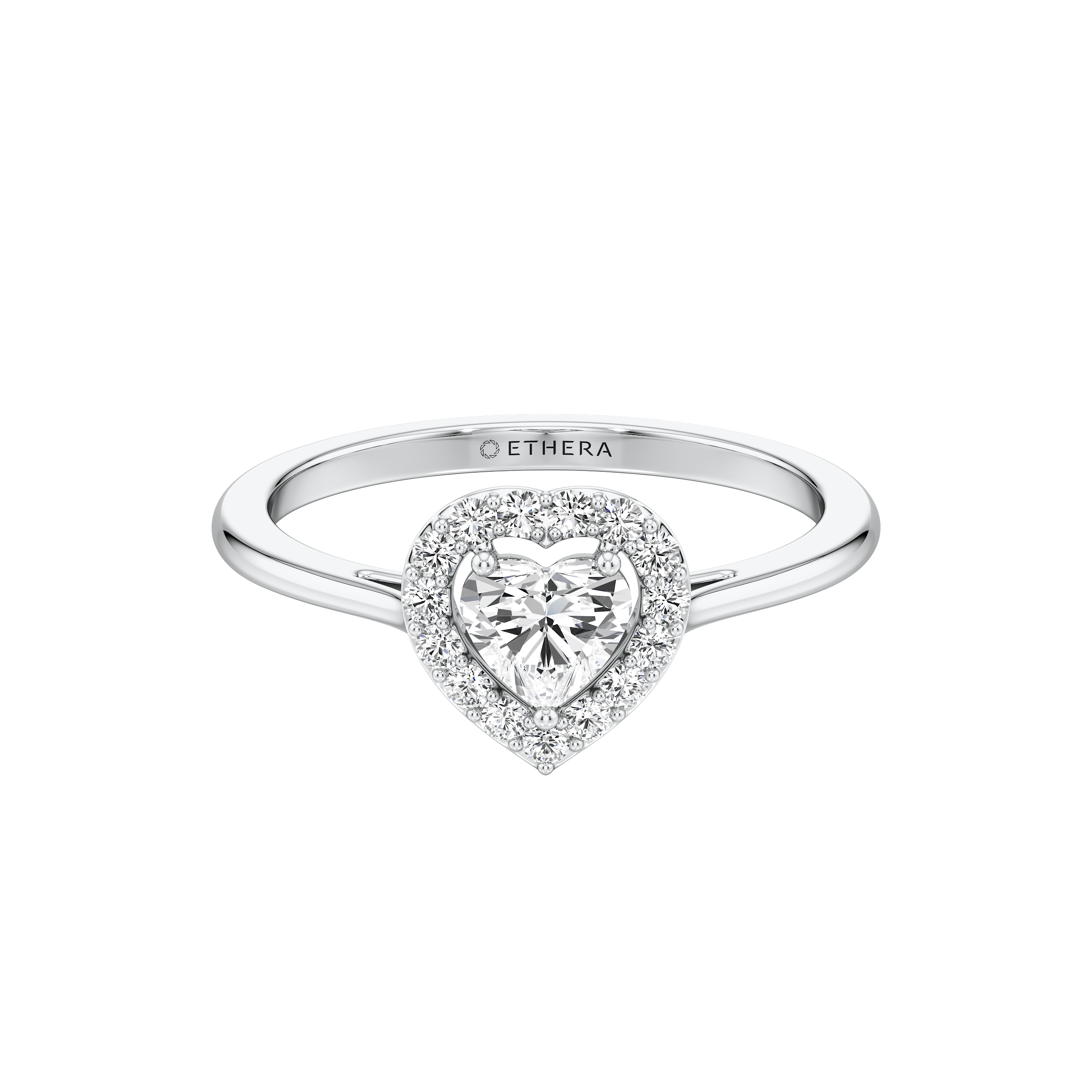 Heartline Halo Ring 9