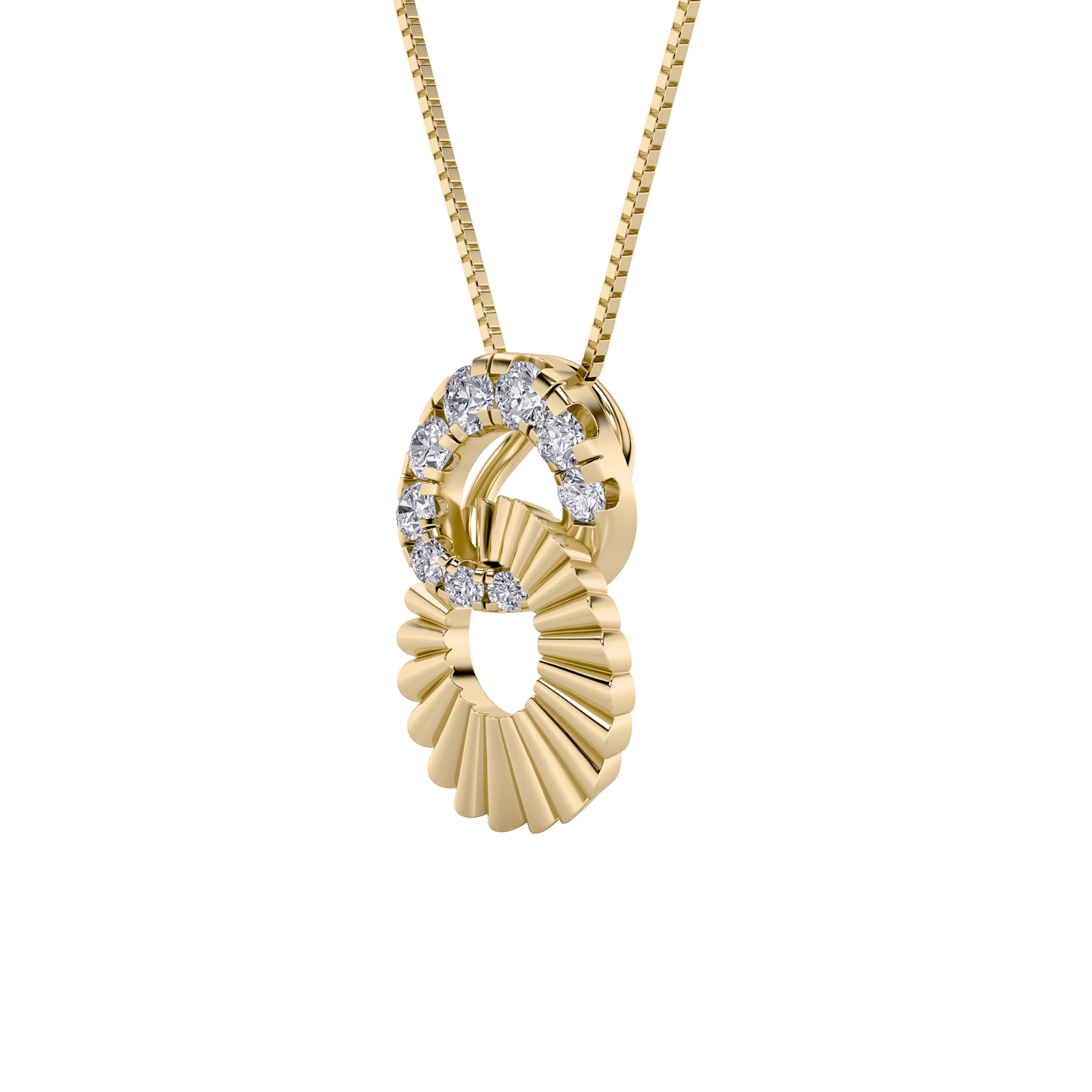 Harmony Hoop Pendant 4