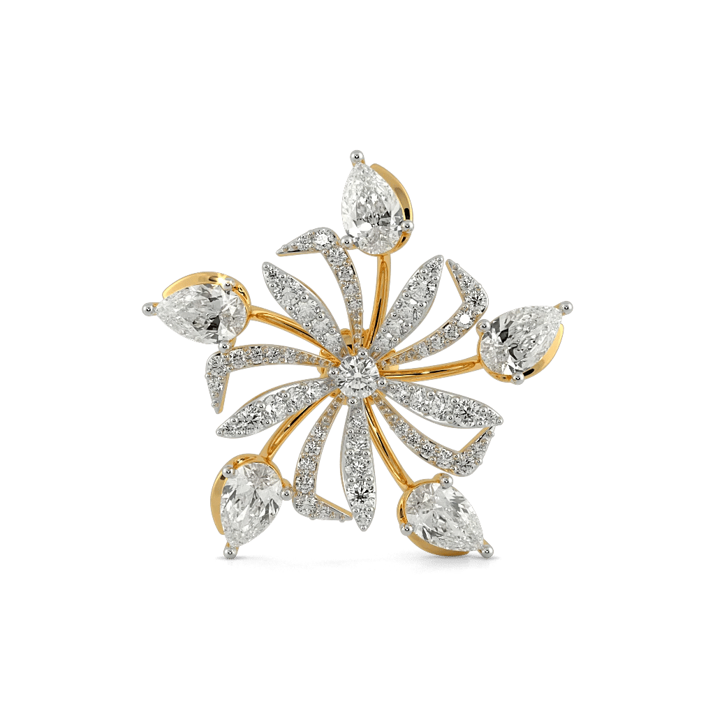 Pear Bloom Statement Studs 2